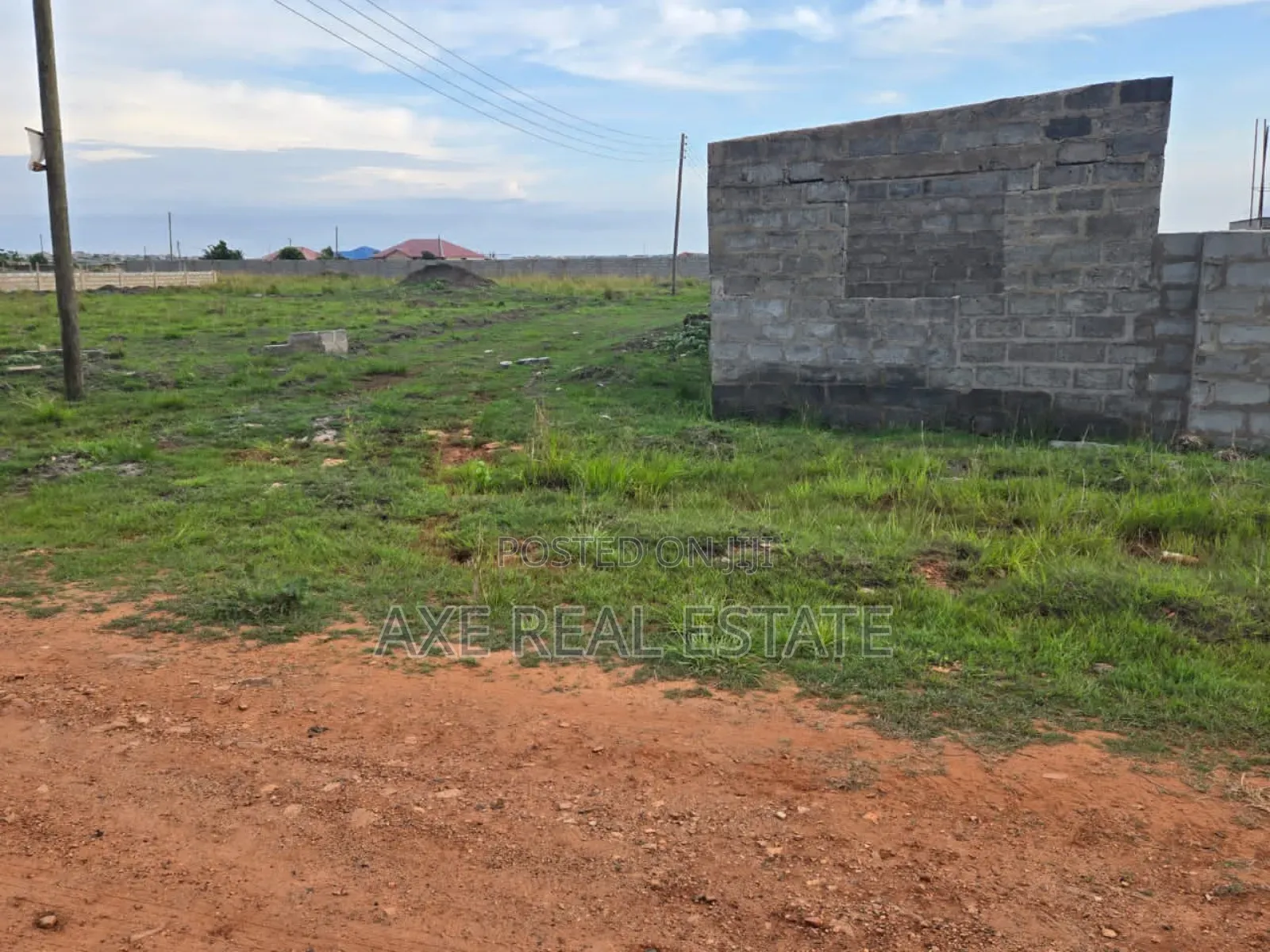 Plots Well Demarcated and Serviced - Prampram