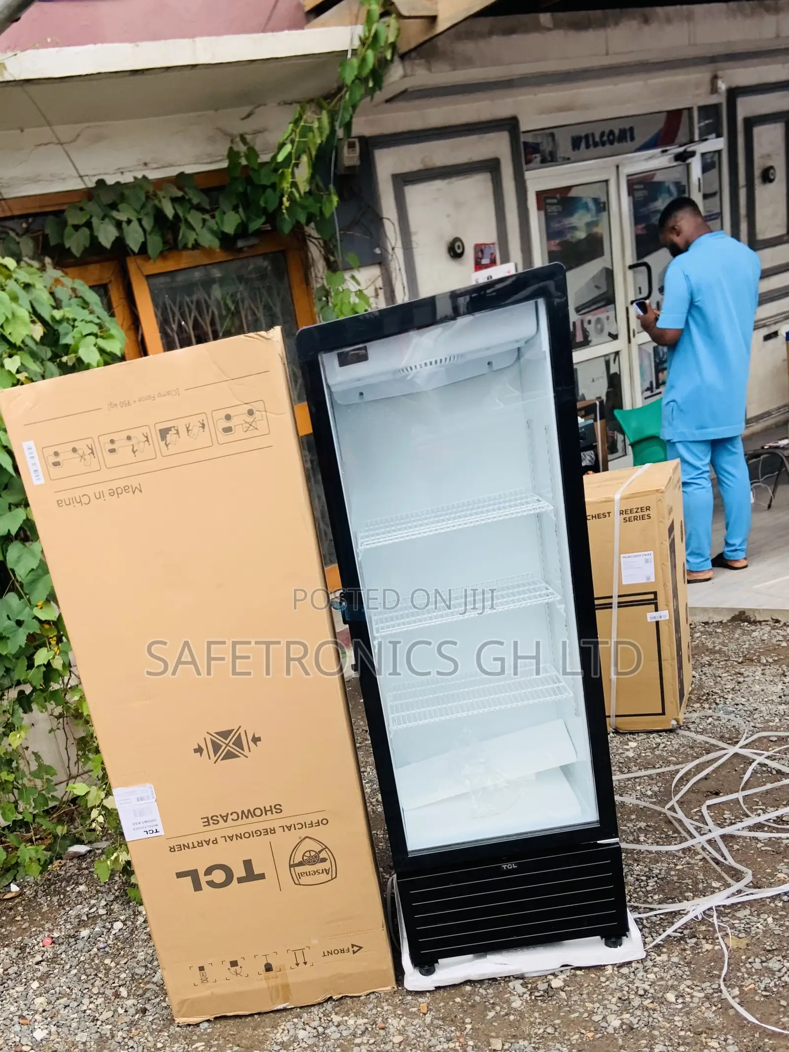 Shop Display Singledoor TCL F215cb 215 Liters Fridgev