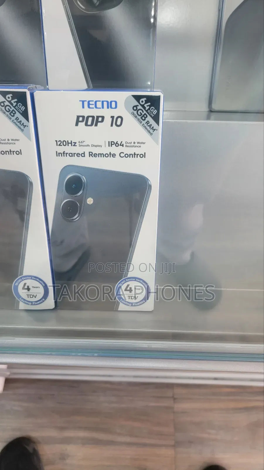 New Tecno Spark 10 64 GB Black