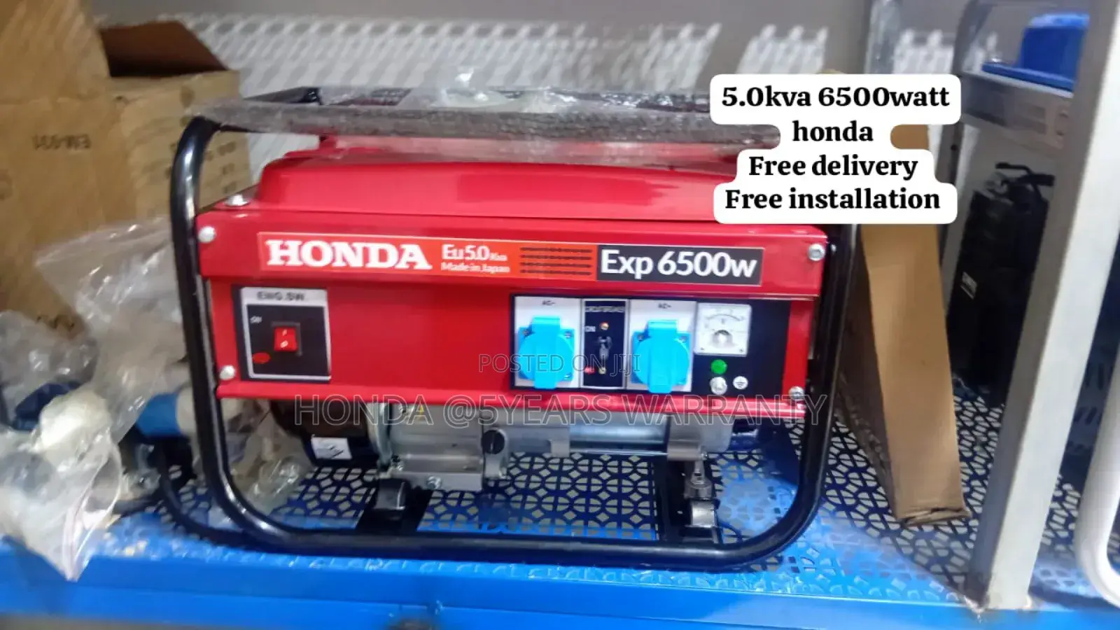 Efficient Energy Use Honda 5.0kva 6500watt Petrol 5.0kva