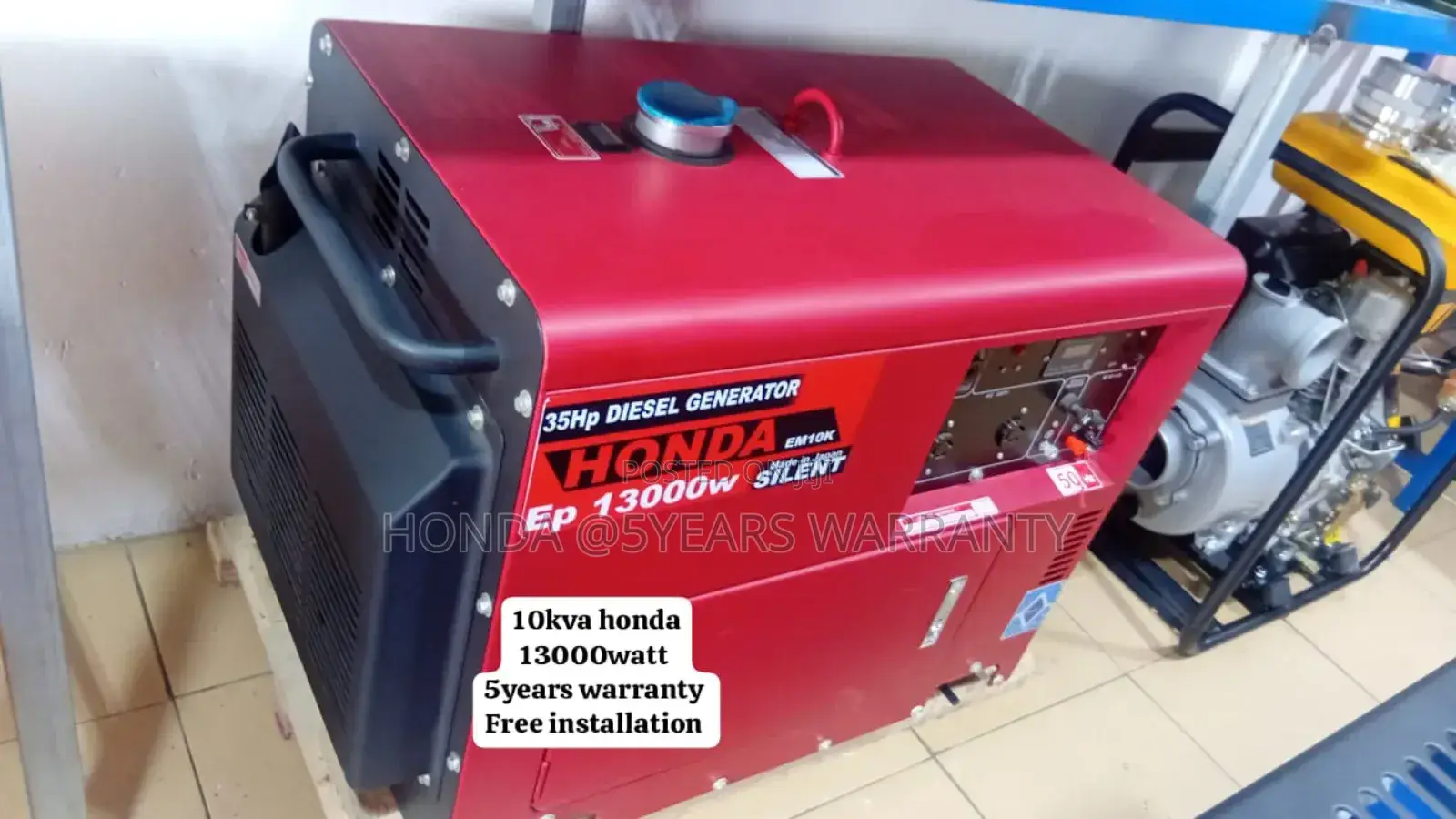 Energy Management System Honda Generator 10kva 13000watt