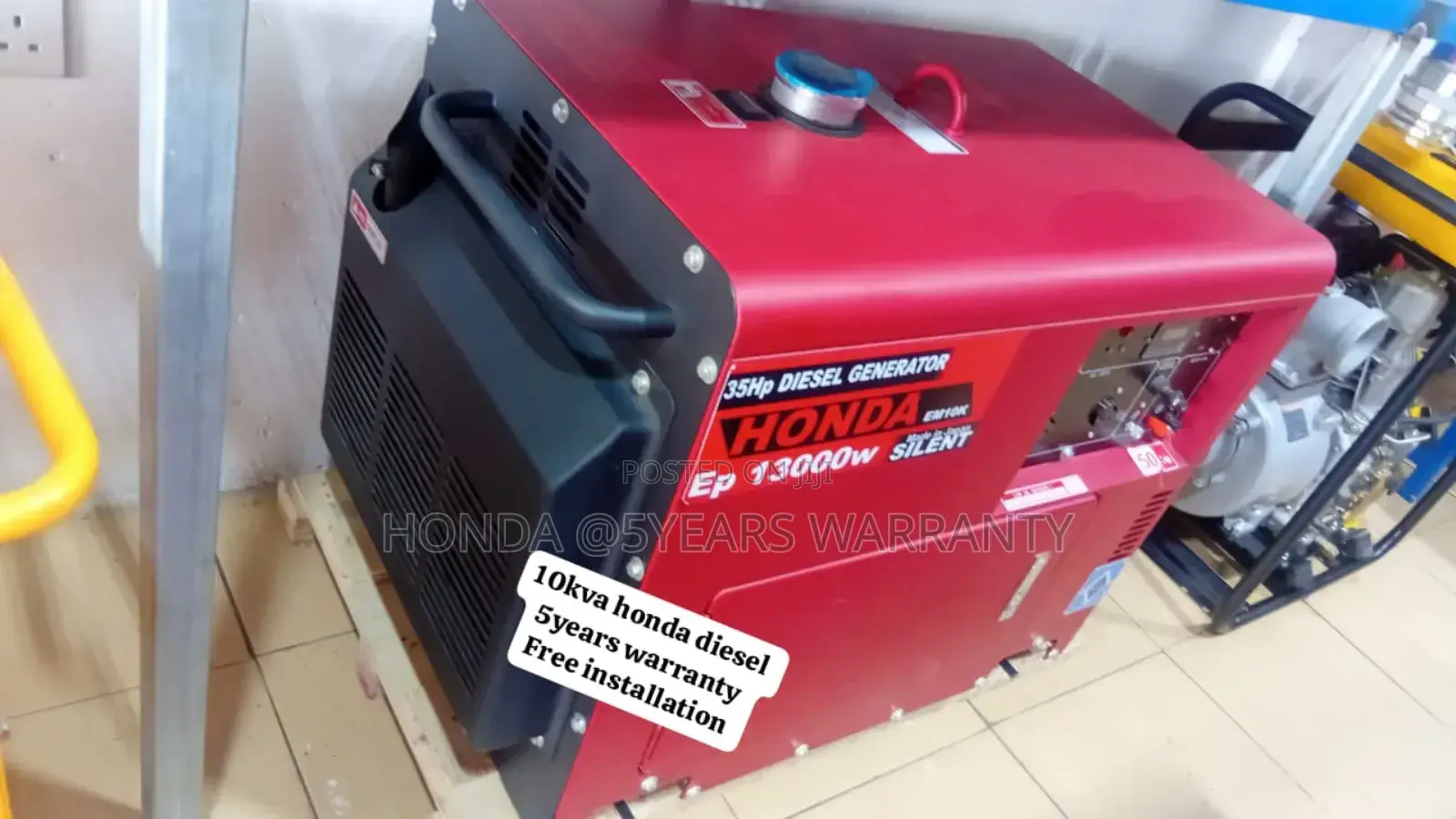 Energy Monitoring System Honda 10kva 13000watt Diesel 10kva