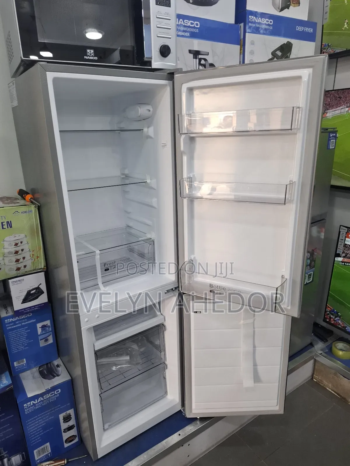 Convenient Storage Midea Fridge 174 Litres