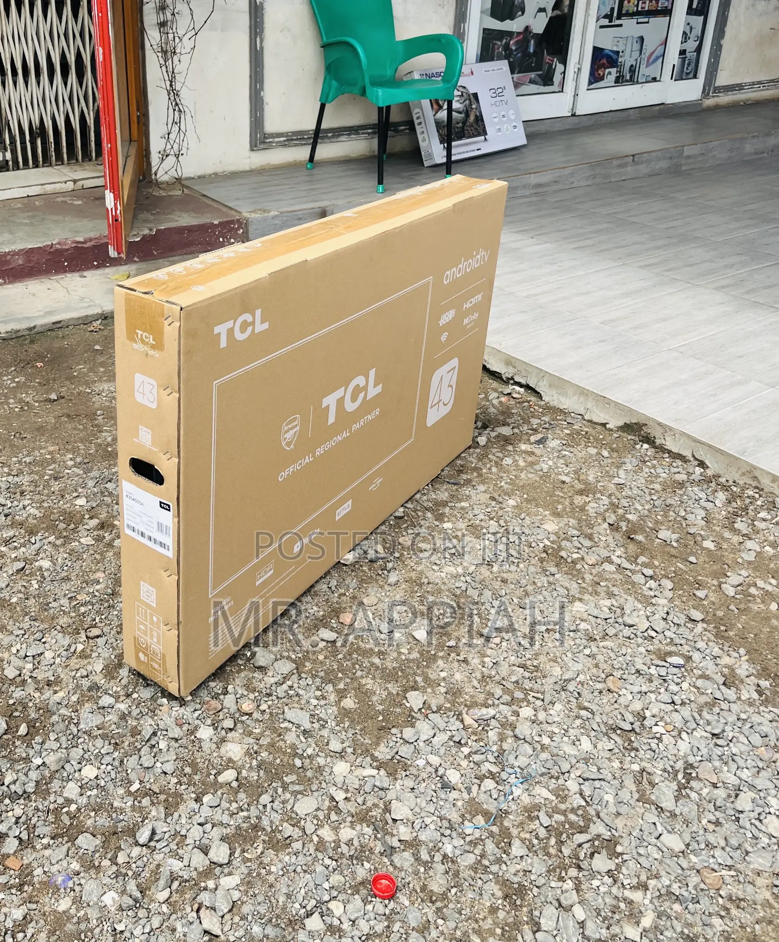 Top Notch TCL Full Hd Smart HDR Television(43s4500)43”.