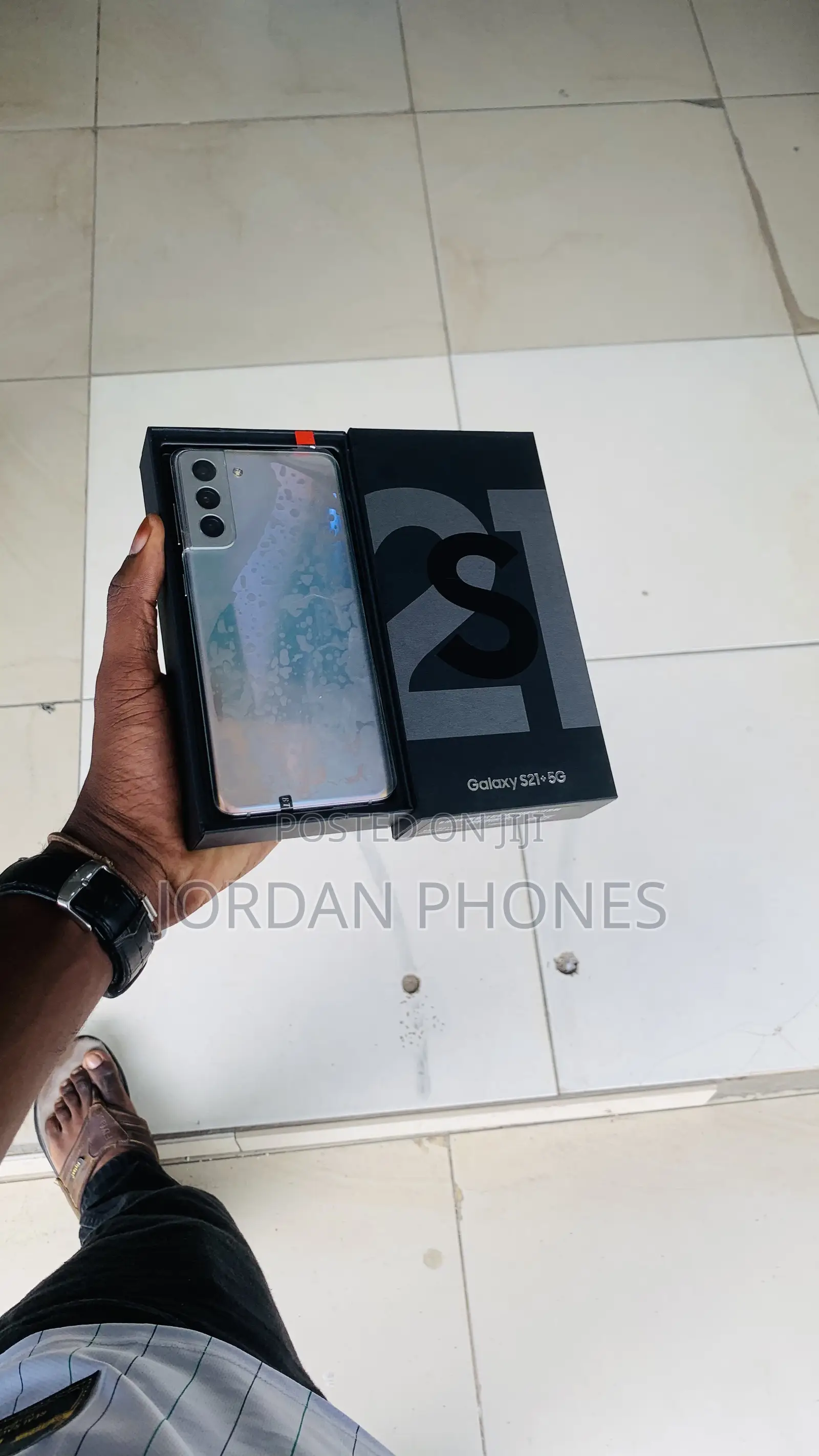 New Samsung Galaxy S21+ 5G 256 GB Silver