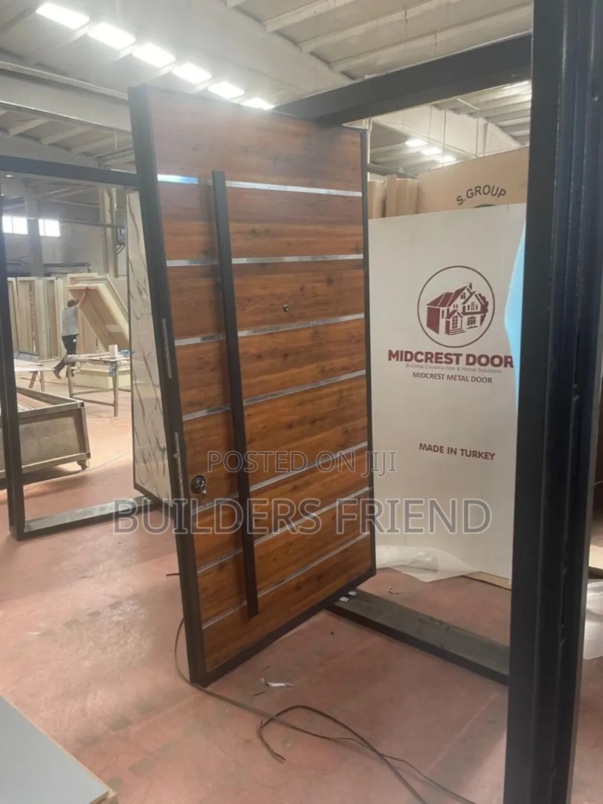 The Pivot Entrance Turkish Security Door Full Swing