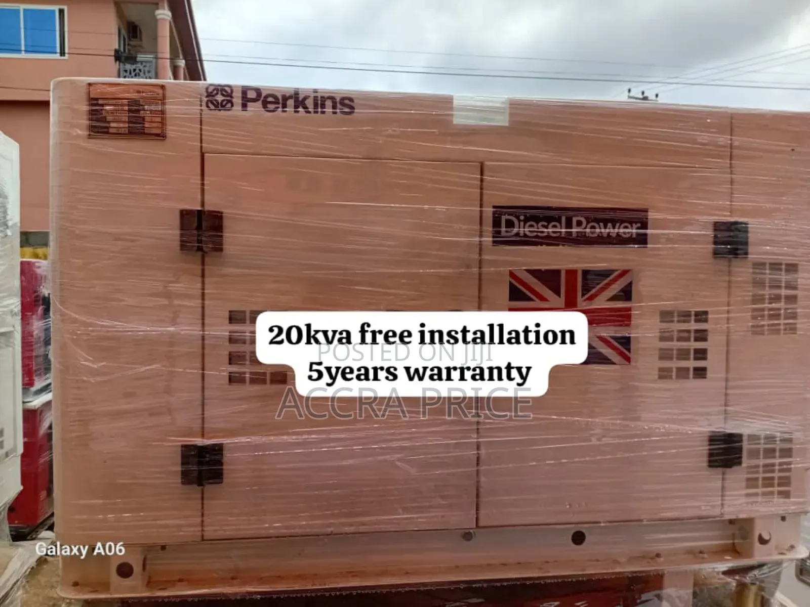 Generator Force Technology Perkins 20kva Diesel Generator