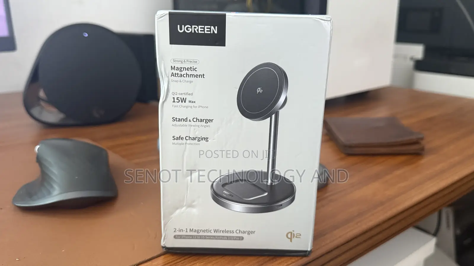Ugreen Qi2 Magnetic Wireless Charger Stand