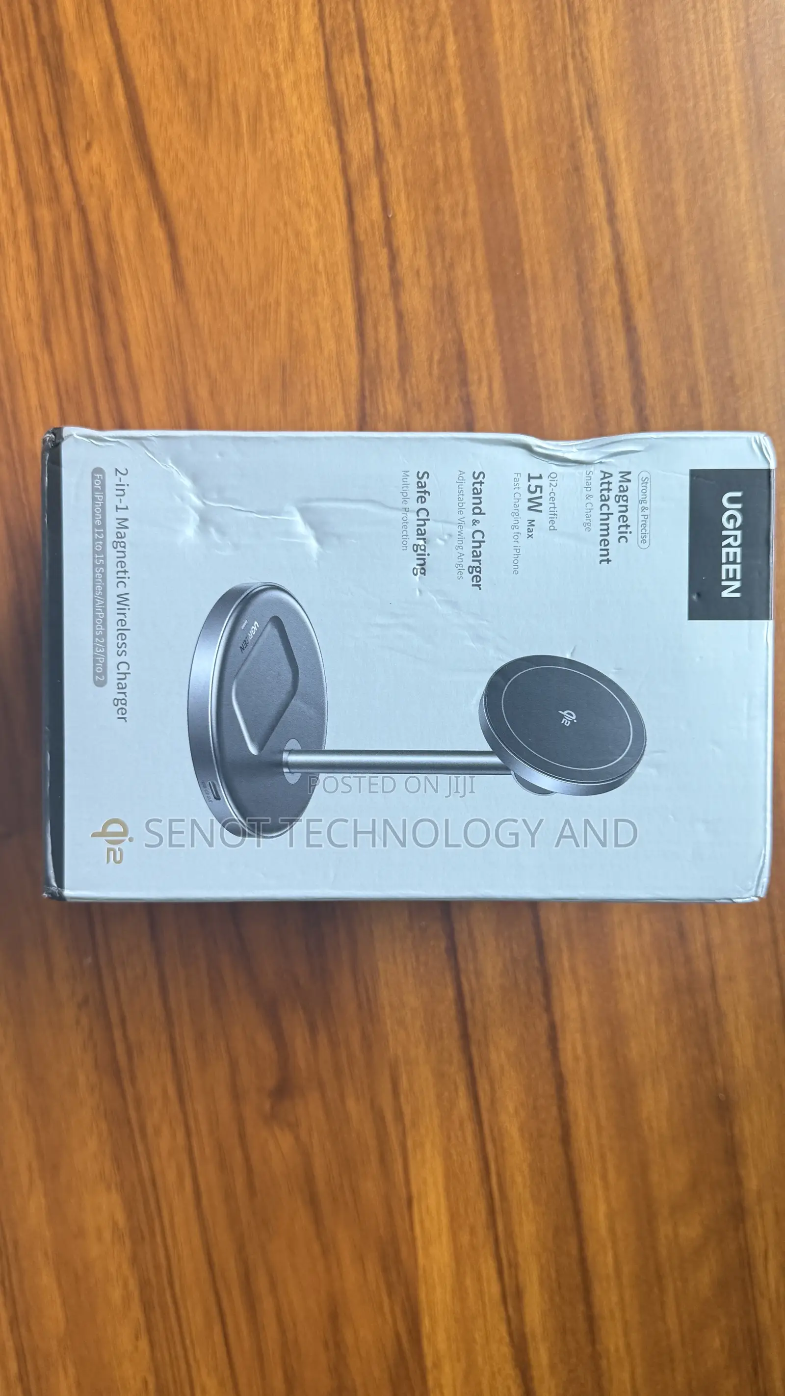 Ugreen Qi2 Magnetic Wireless Charger Stand