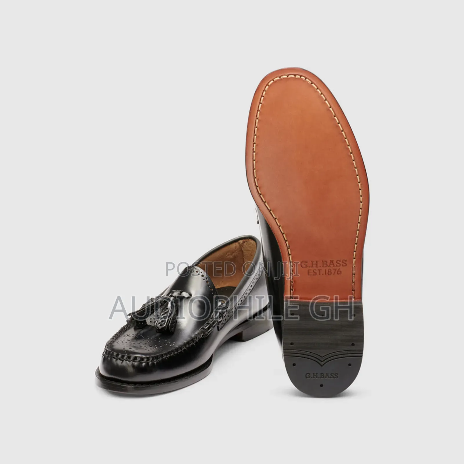 G.H. Bass Mens Larkin Tassel Brogue Weejuns Loafer