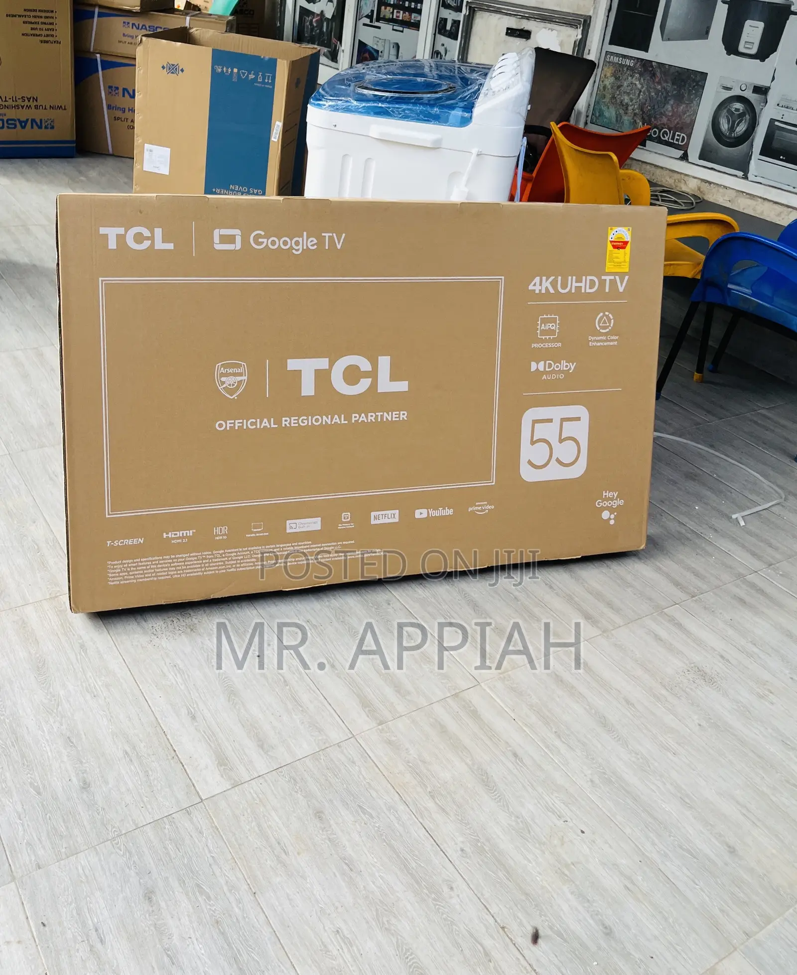 Android Uhd Smart Screen TCL 55p635 55” Tv