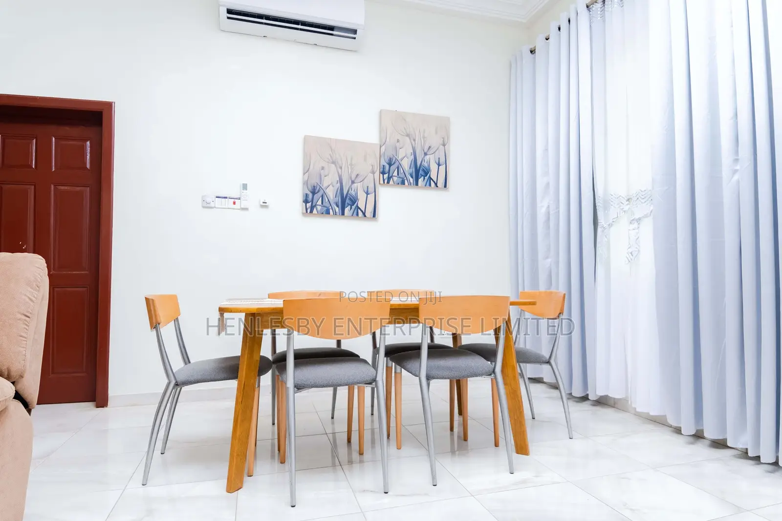 Furnished 3bdrm Apartment in H Village, Dawhenya for rent