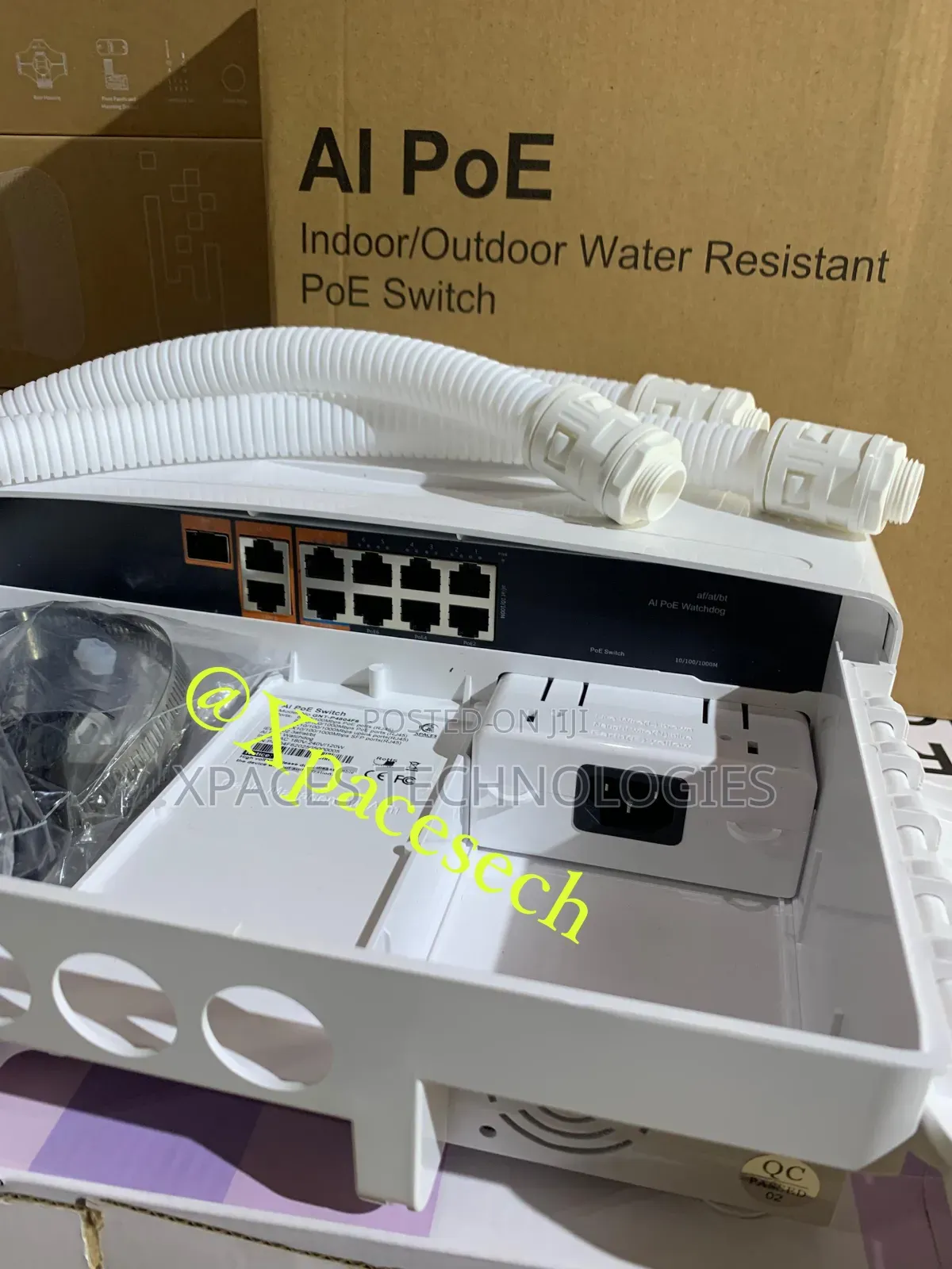 Xpaces Ai 8port Poe Indoor/Outdoor Waterproof Unmanagedswitch