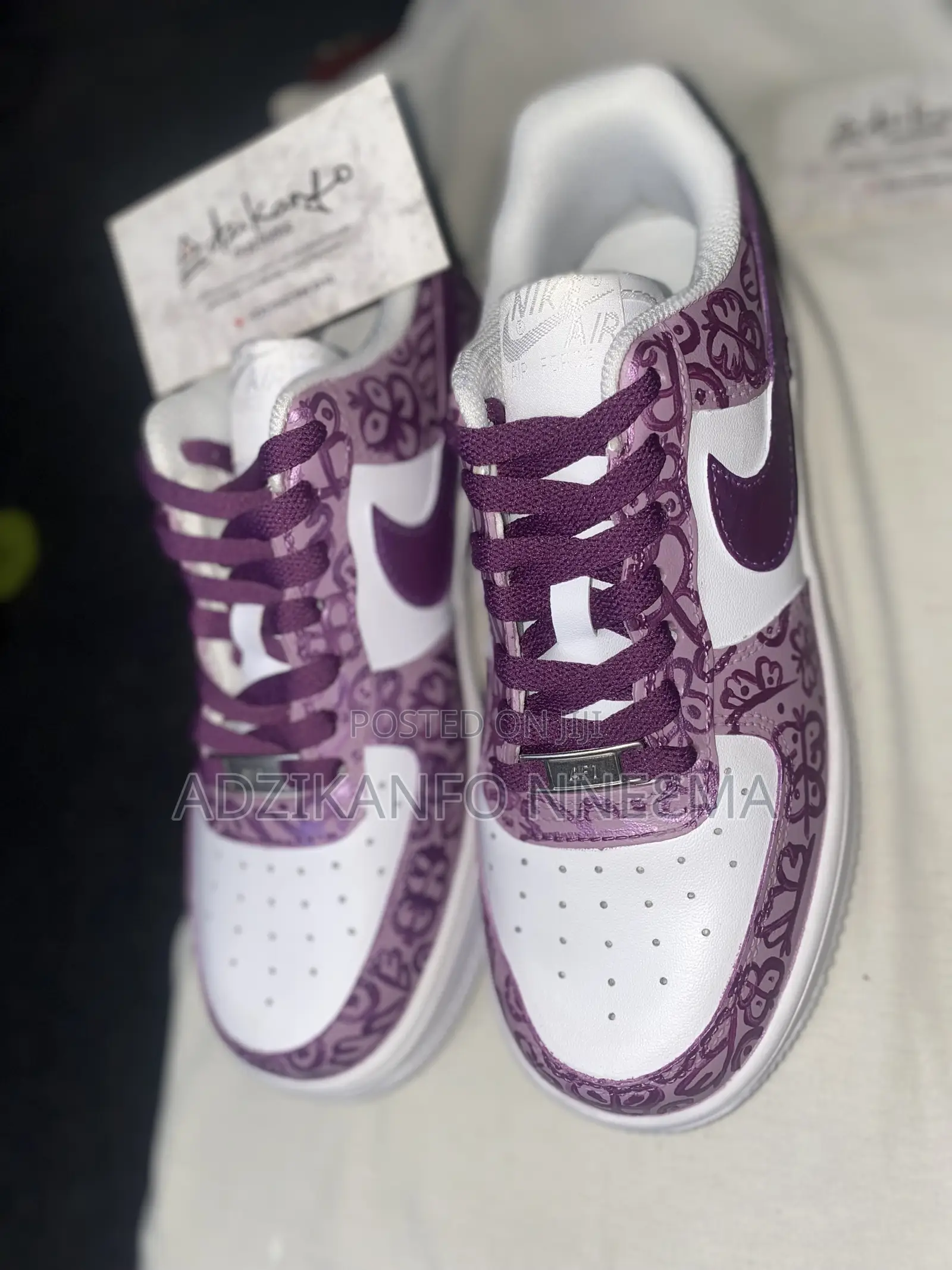 Custom Made Shoes All Hand Painted(You Provide the Sneaker)