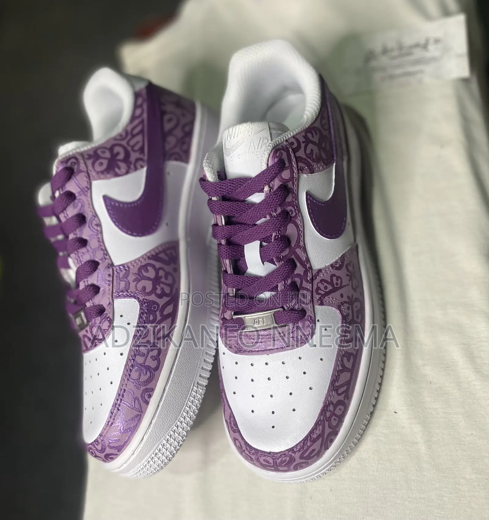 Custom Made Shoes All Hand Painted(You Provide the Sneaker)