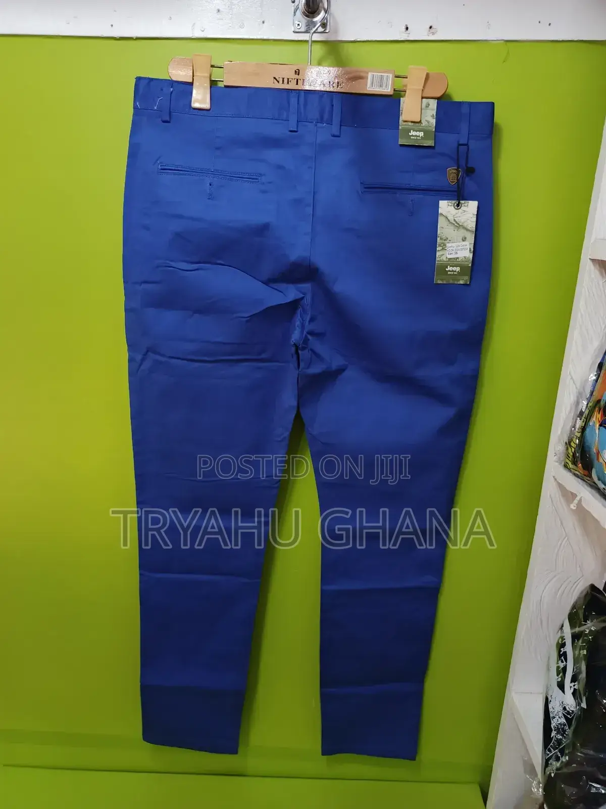 A Khaki Trourser Tailored For Confidence