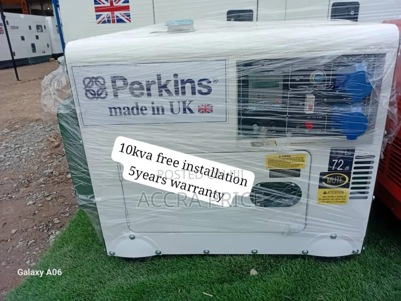 Turbo Gen System Perkins 10kva 13000watt 10kva 13000wats