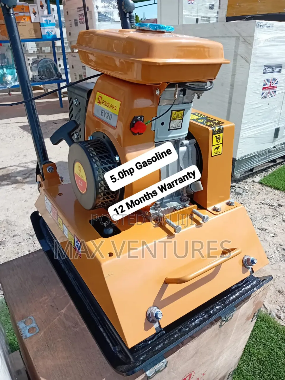 Amptap Plate Compactor Gasoline 5.0hp