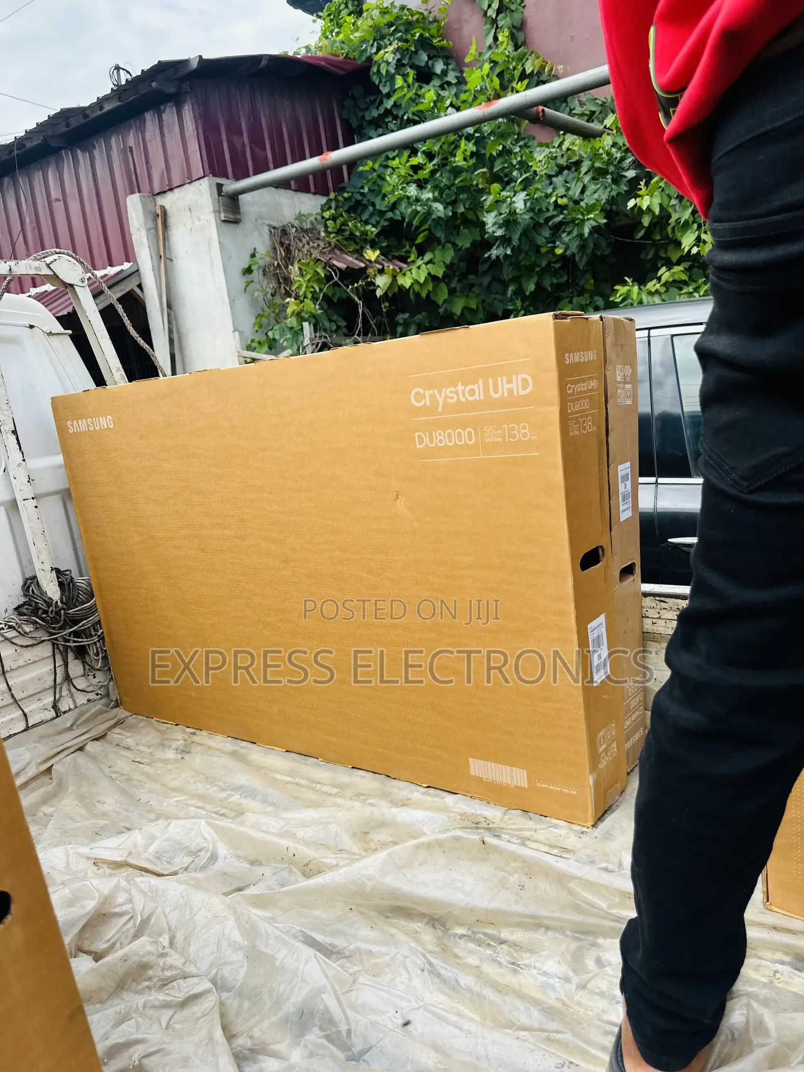 Brand New 55”Du8000 Uhd Smart Glossy Television