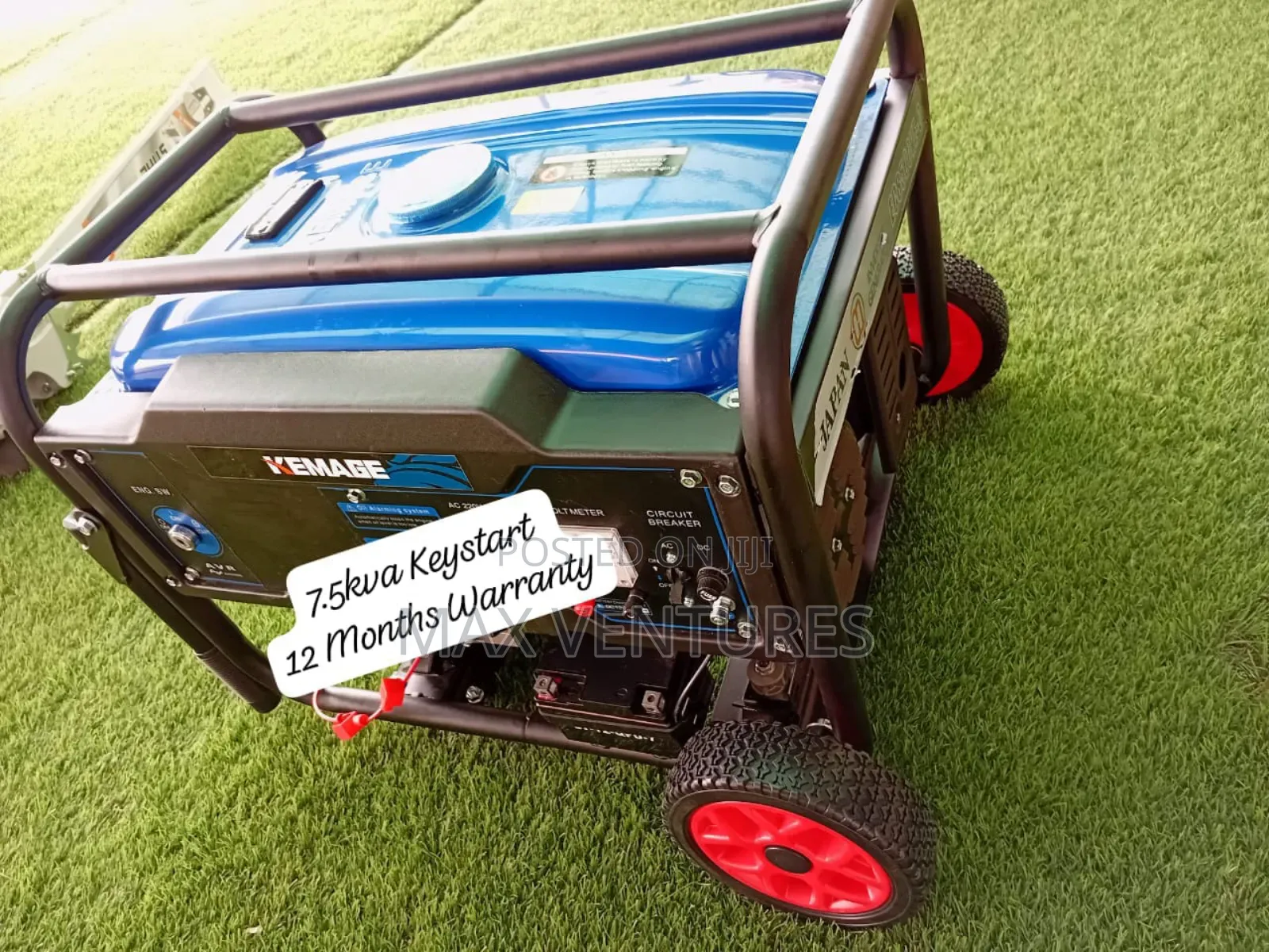 Kemage 7.5kva Gasoline Emergency Power Backup Eternaguard