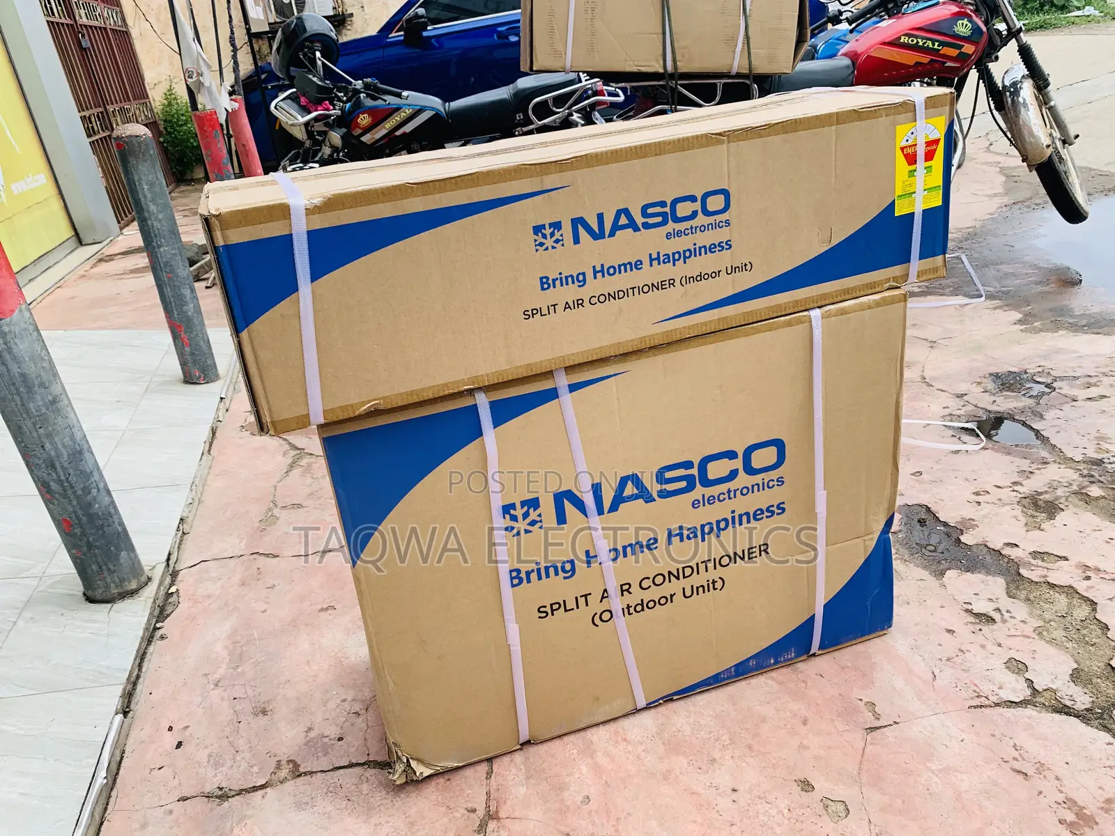 R410 Gas, Nasco 1.5hp Split Air Conditioner