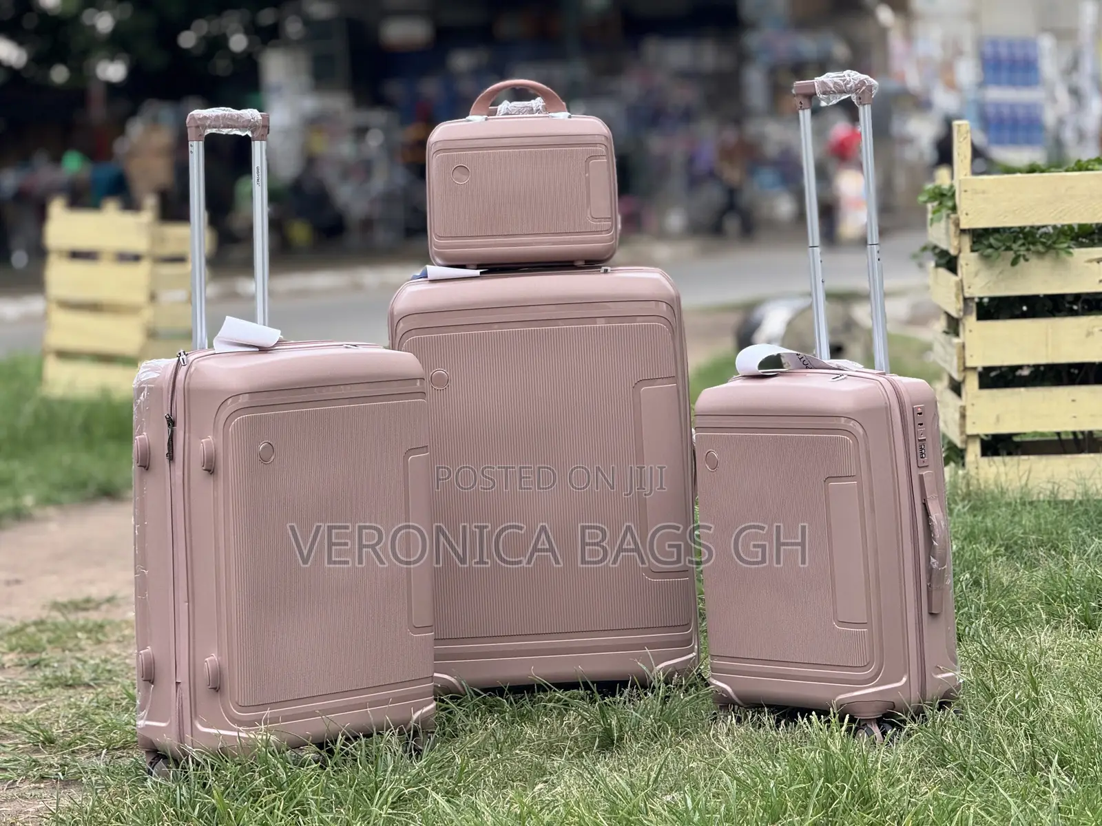 Large Capacity Valise Smart Travel Trolley Suitcase Four Set