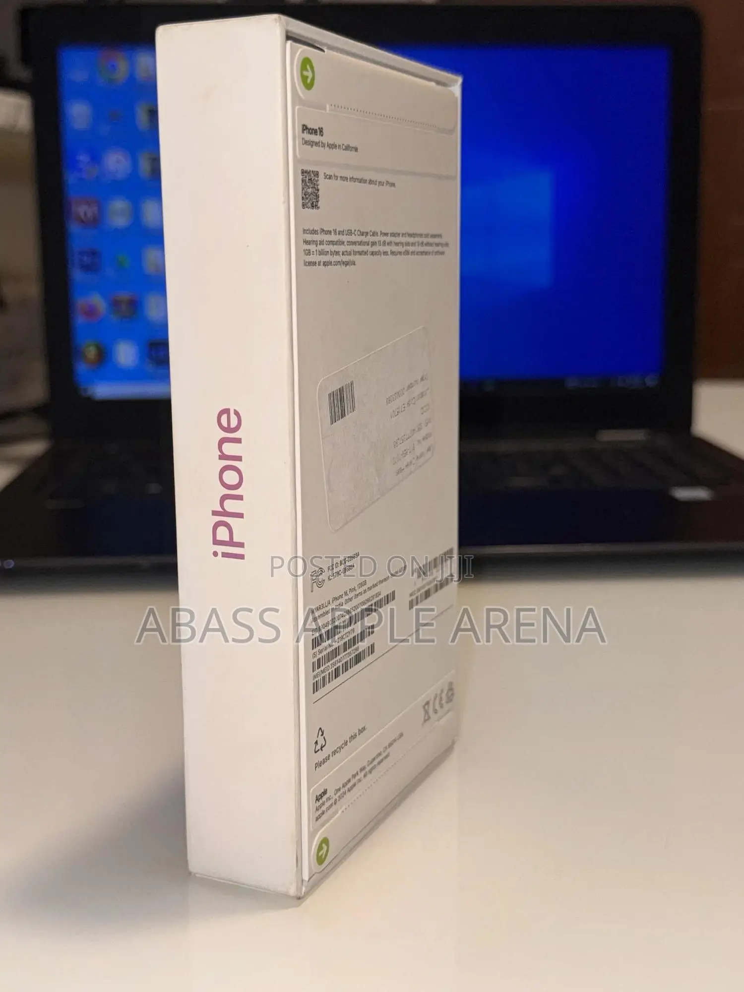 New Apple iPhone 16 128 GB Pink