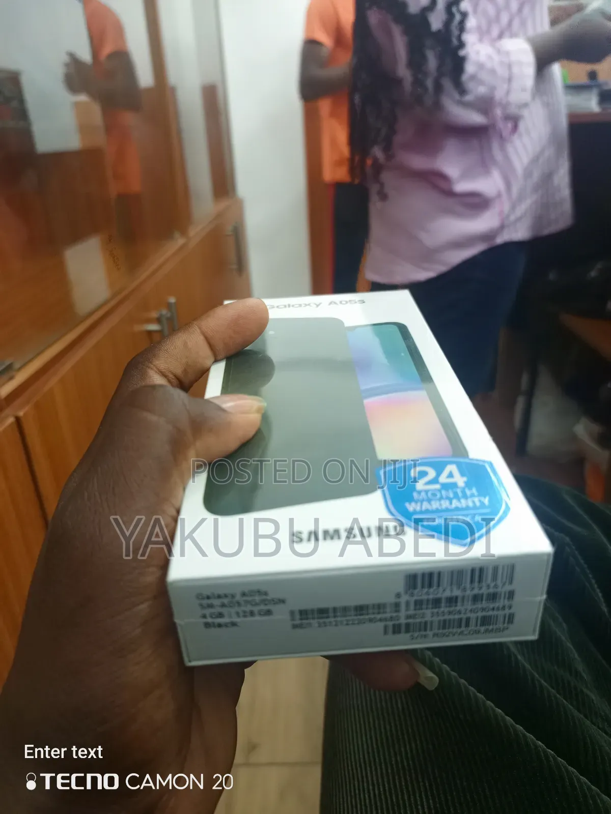 New Samsung Galaxy A05s 128 GB Black