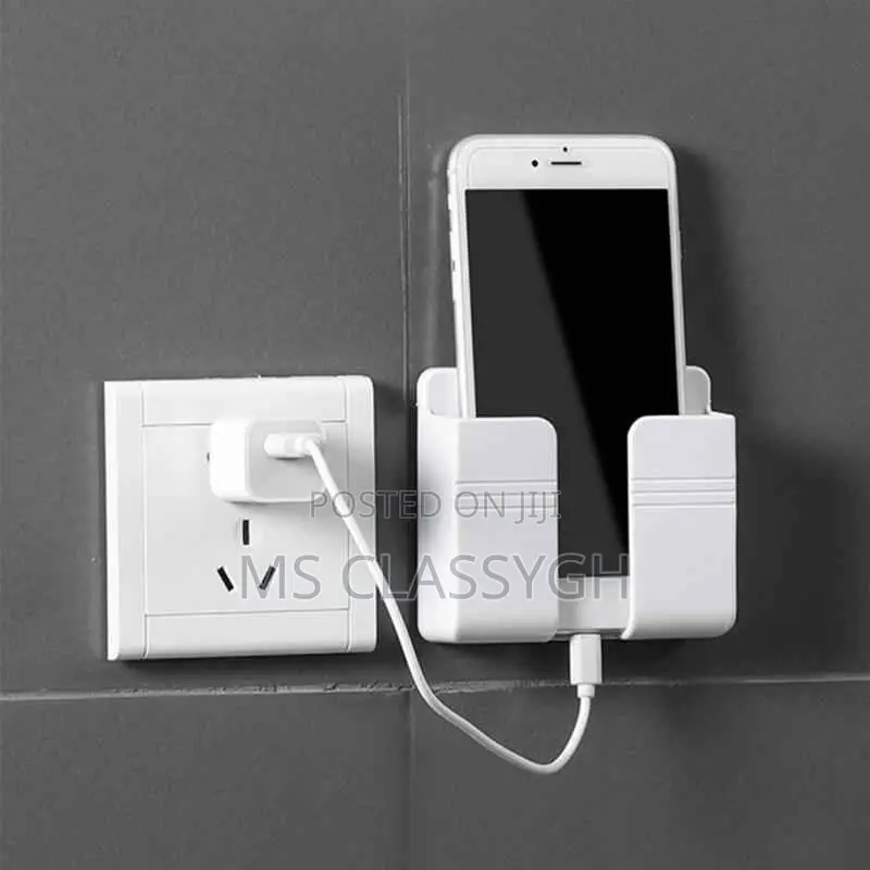 Phone Wall Shelf Organizer Remote Control Mobile Holder