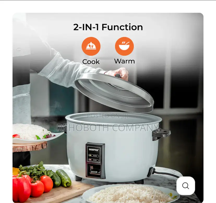 Geepas 4.2l Stainless Steel Electric Non Stick Rice Cooker