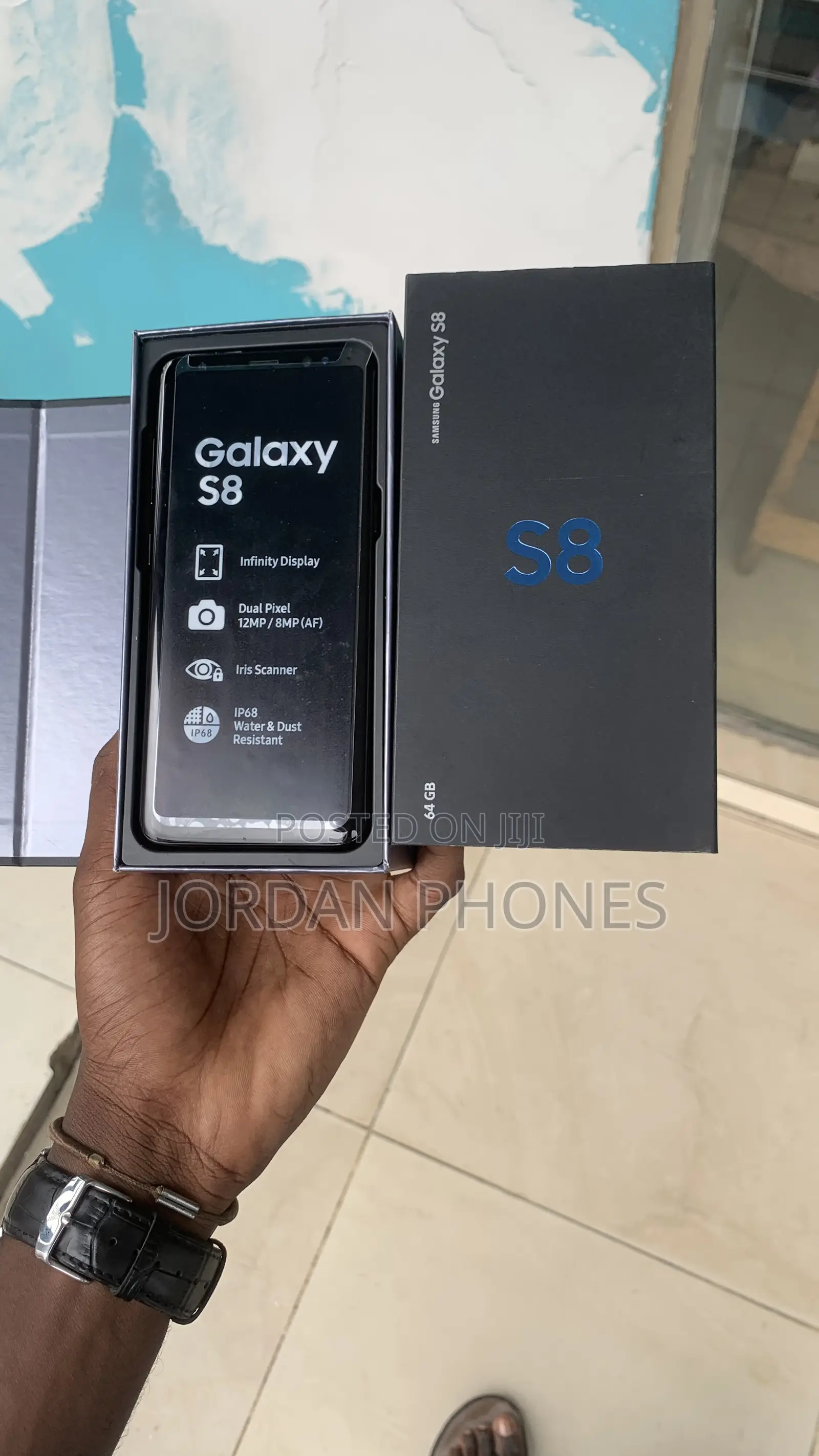 New Samsung Galaxy S8 64 GB Black