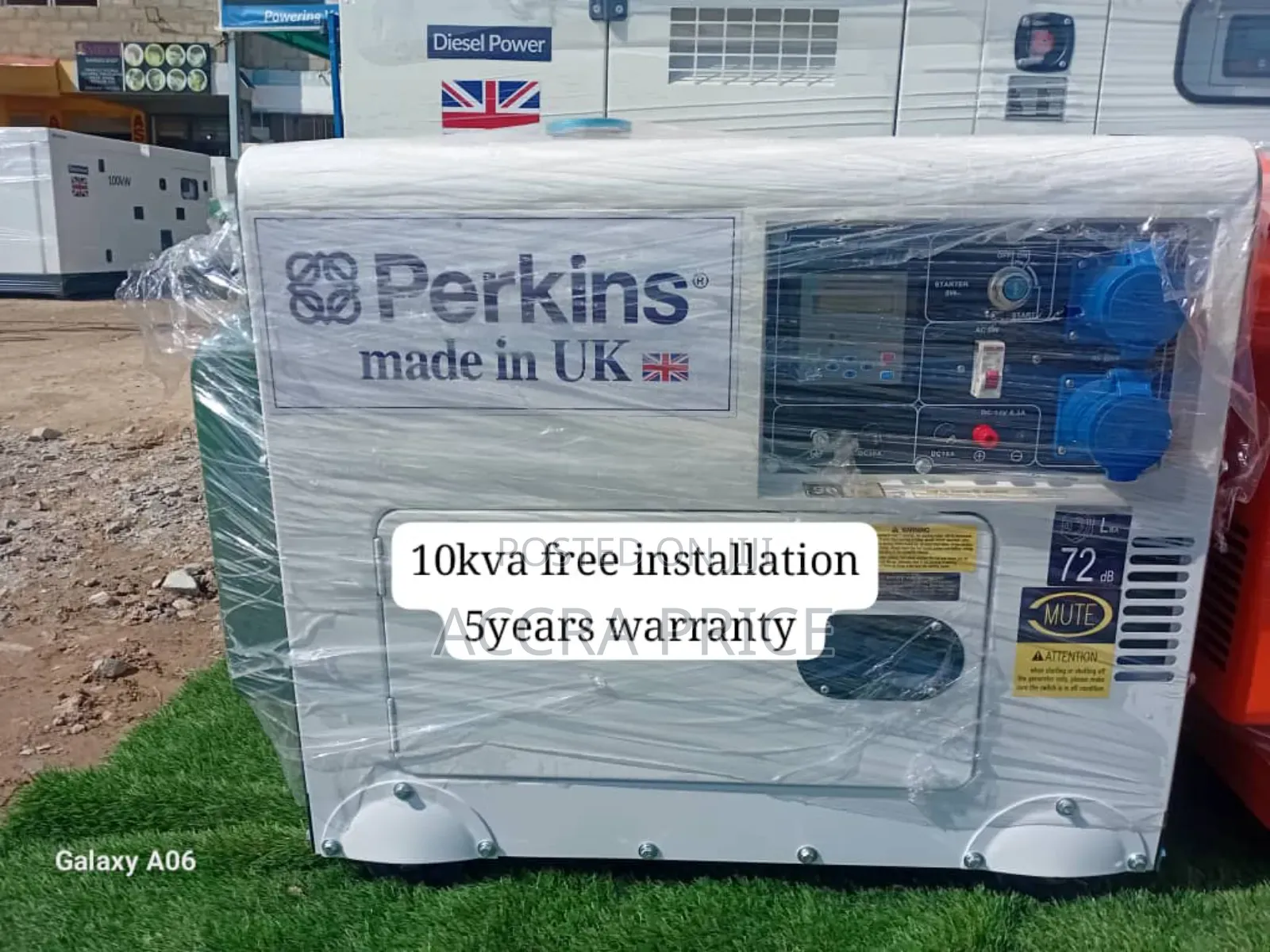 Industrial Strength Generator Perkins 10kva Diesel Generator