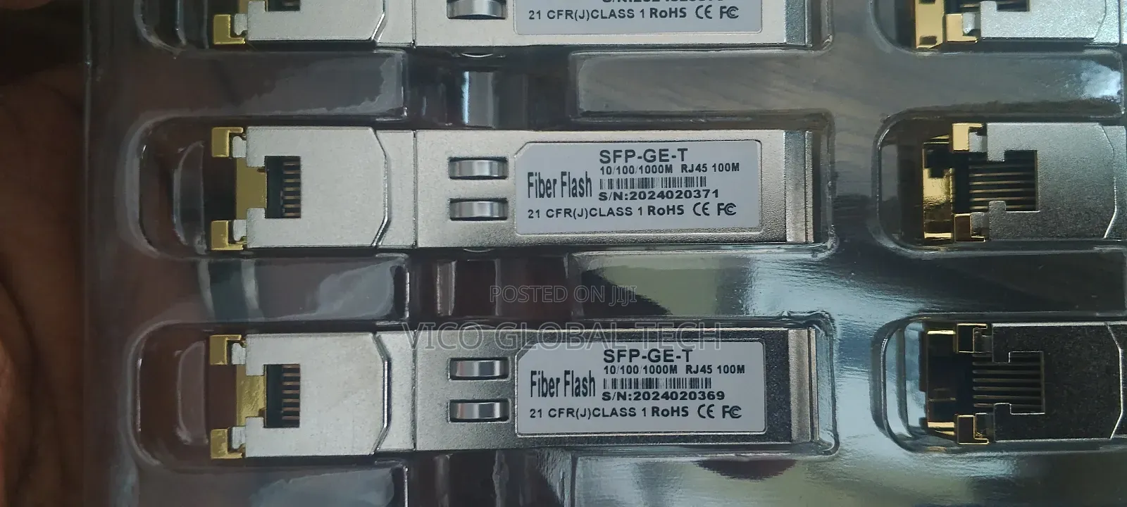 SFP Module 10/100/1000 Rj45 100m