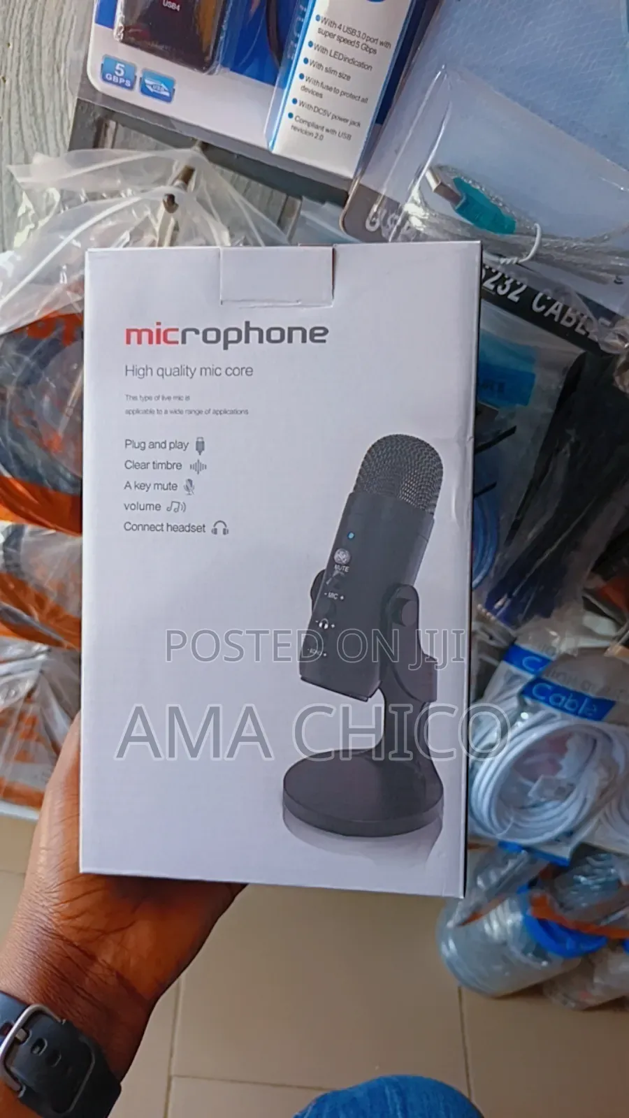 Podcast Microphone (Recording Microphone)