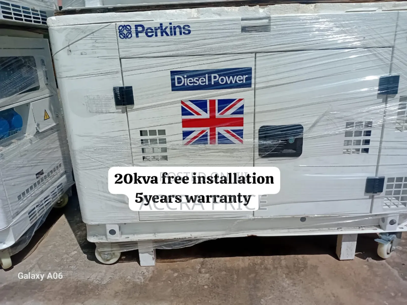 Renew Tech System Perkins 20kva Diesel Generator