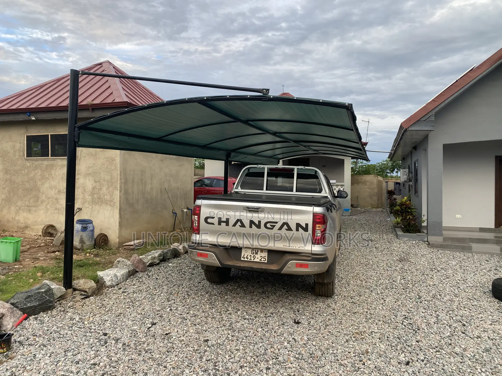 Side Horizontal Carports