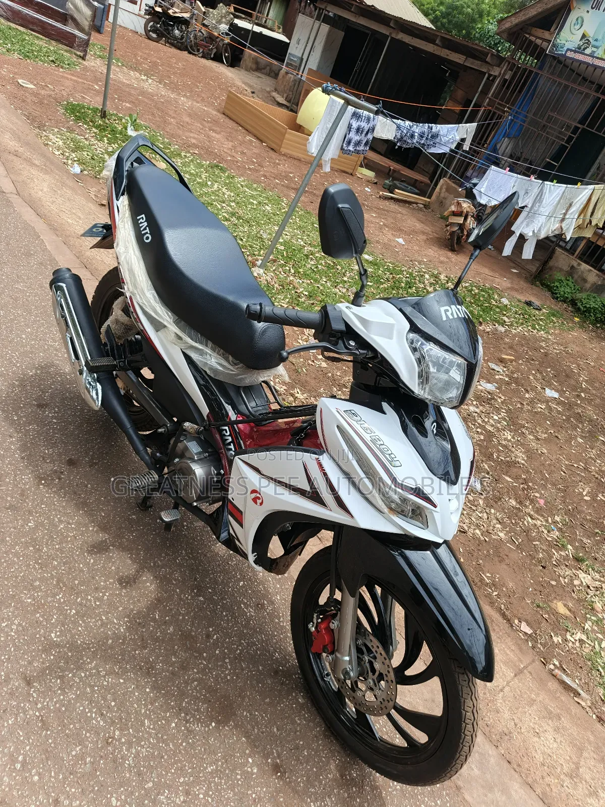 Motorcycle 2024 White