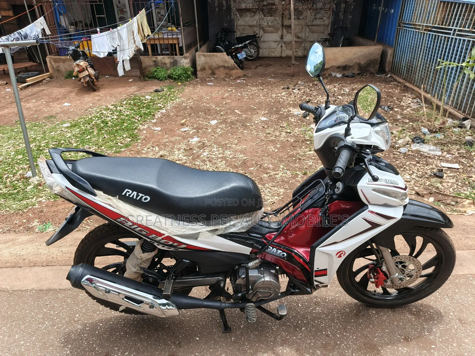 Motorcycle 2024 White