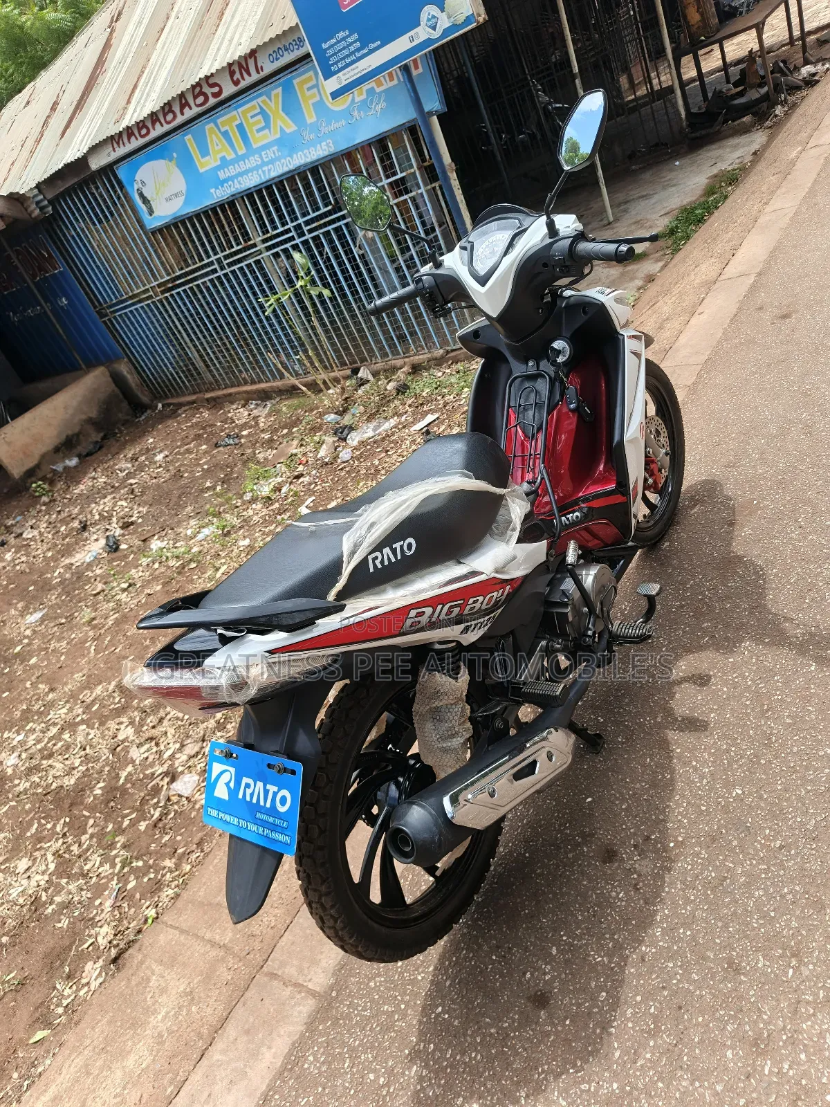 Motorcycle 2024 White