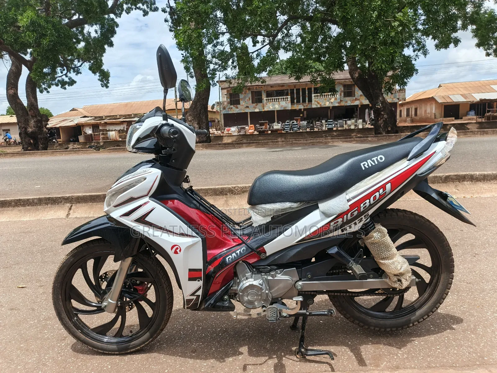 Motorcycle 2024 White