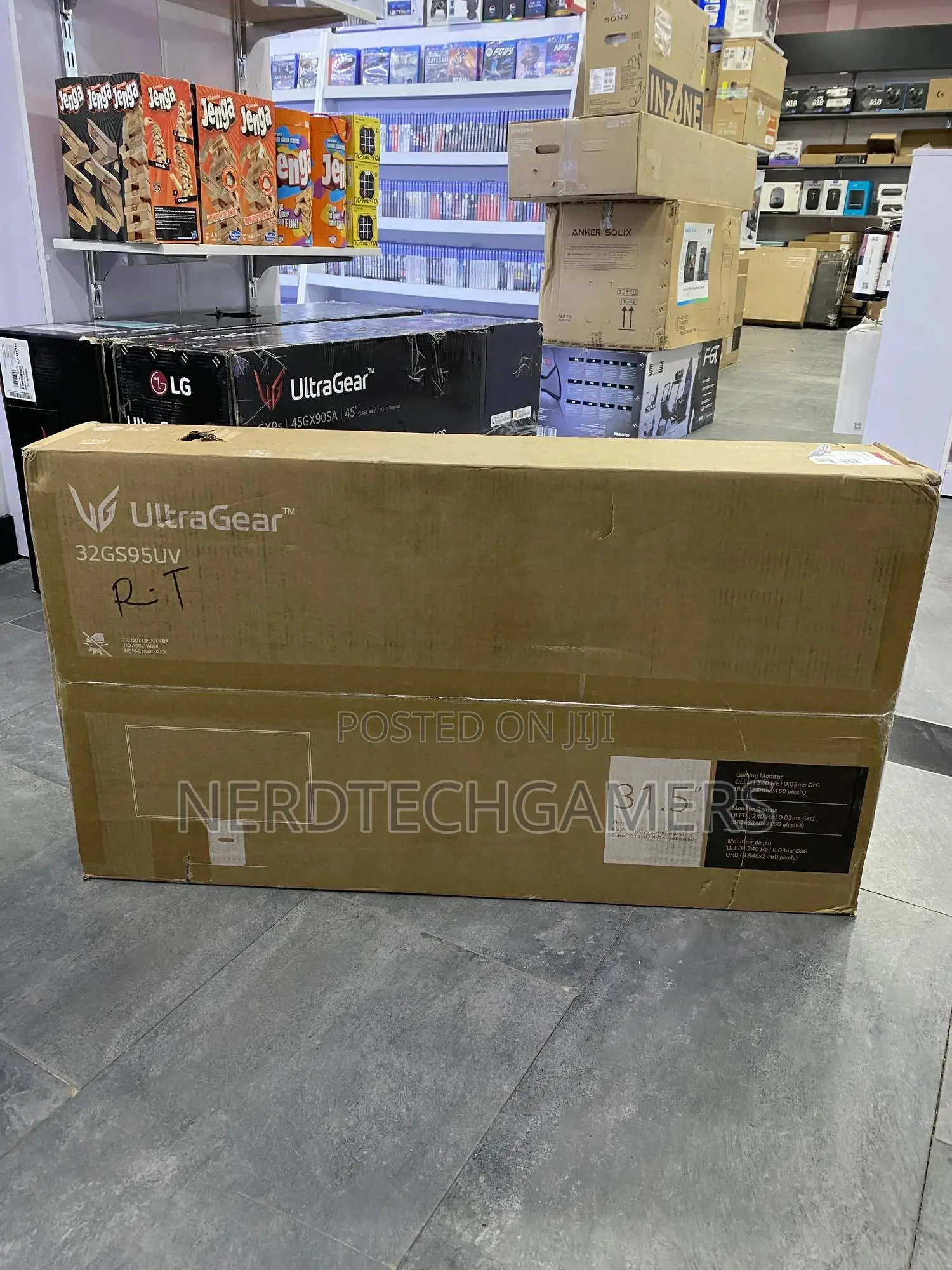 Lg Ultragear Oled 31.5" HDR 240 Hz Gaming Monitor