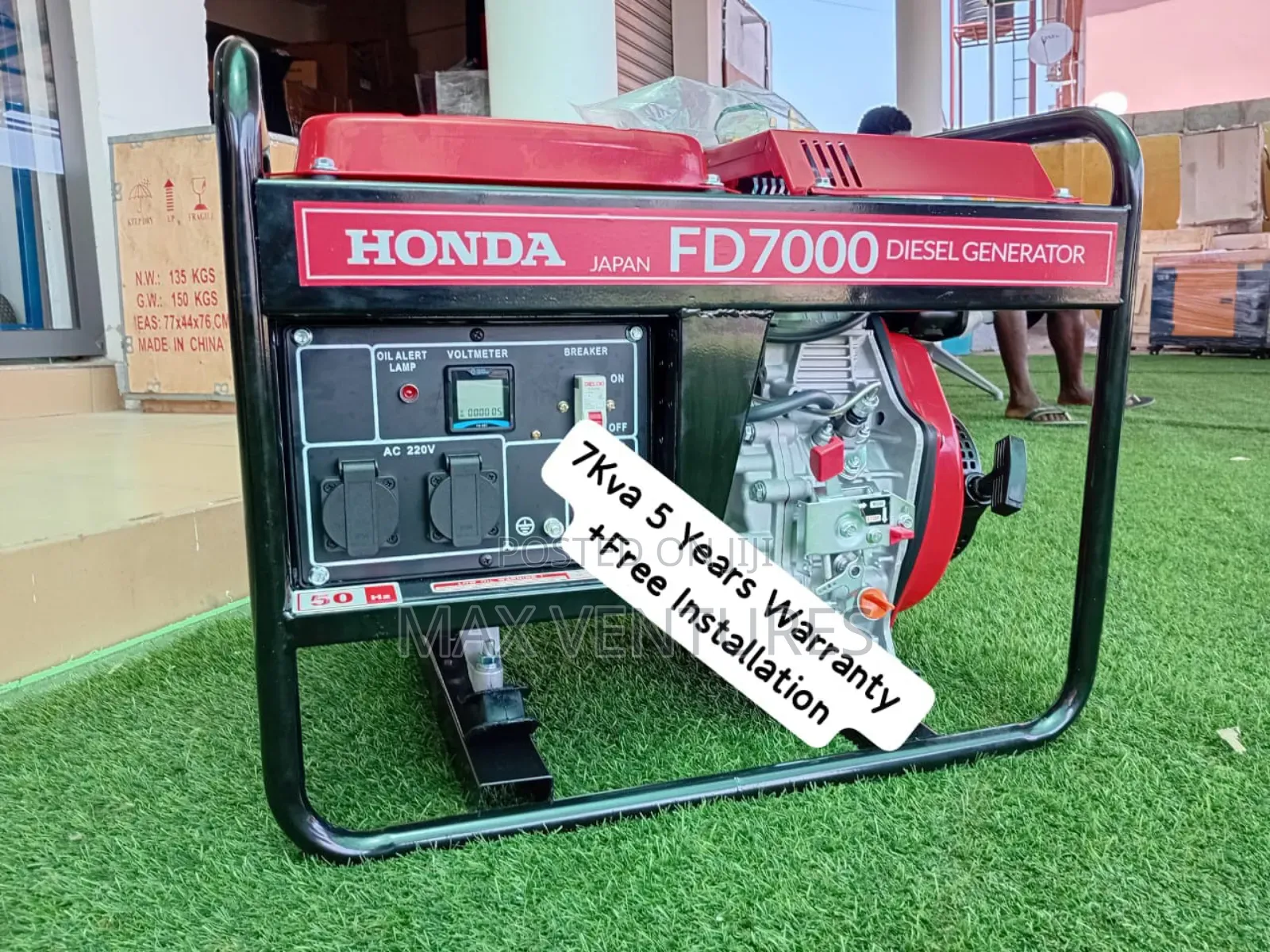 7kva Diesel Honda Generator Power Your Homes 7.0kva