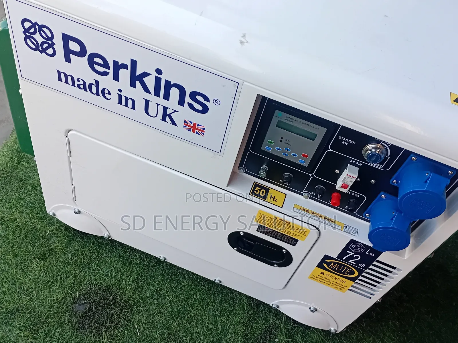 Delusional Perkins Uk Made Generator Diesel Silent