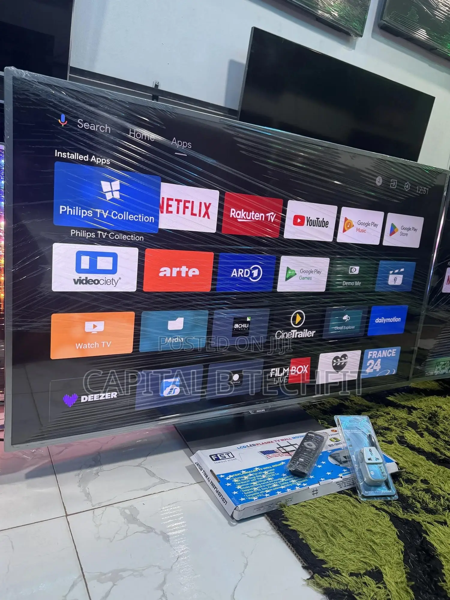 55inches Full Digital Satellite Android Uhd Led Smart Tv