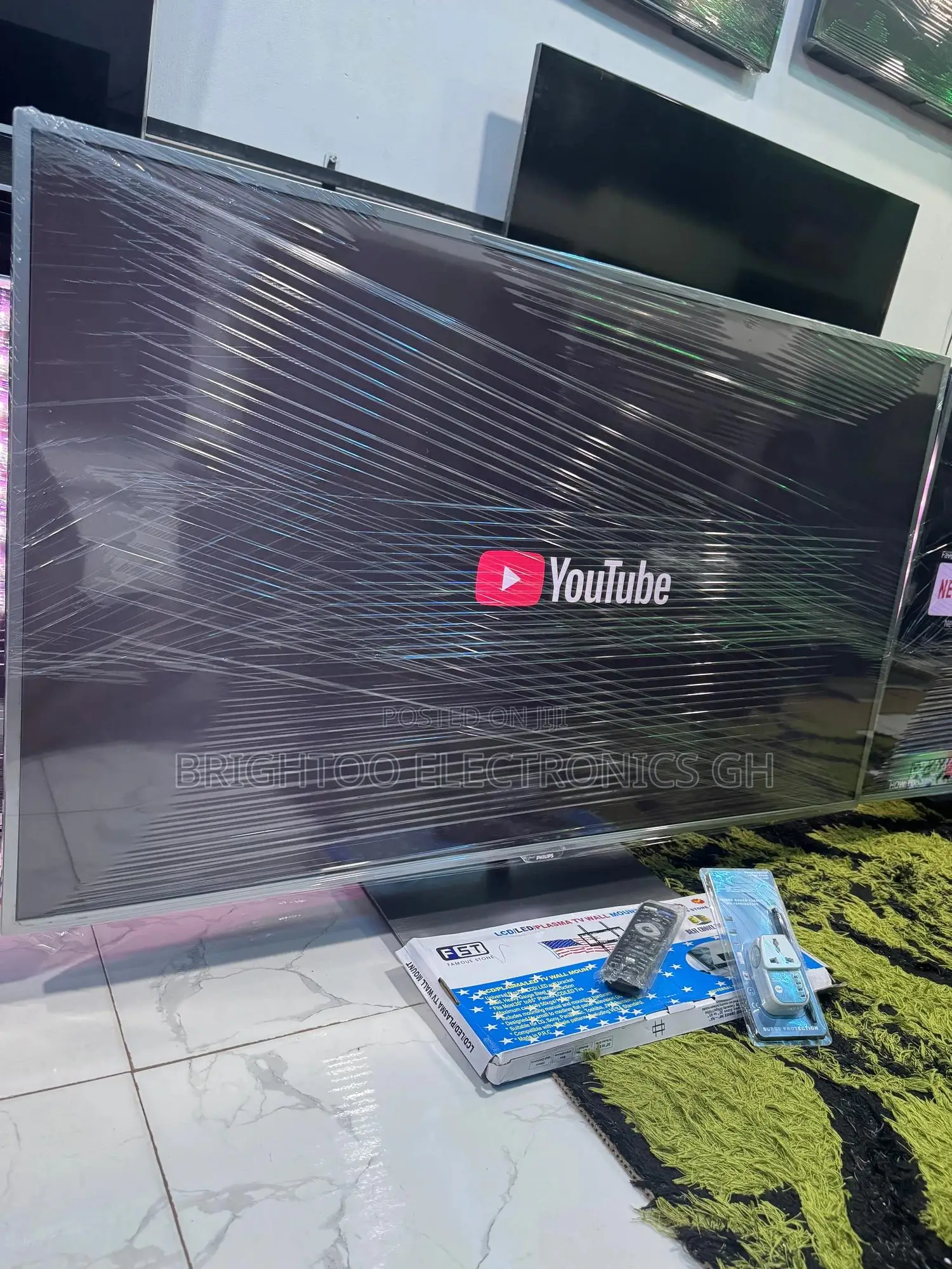 55inches Full Digital Satellite Android Uhd Led Smart Tv