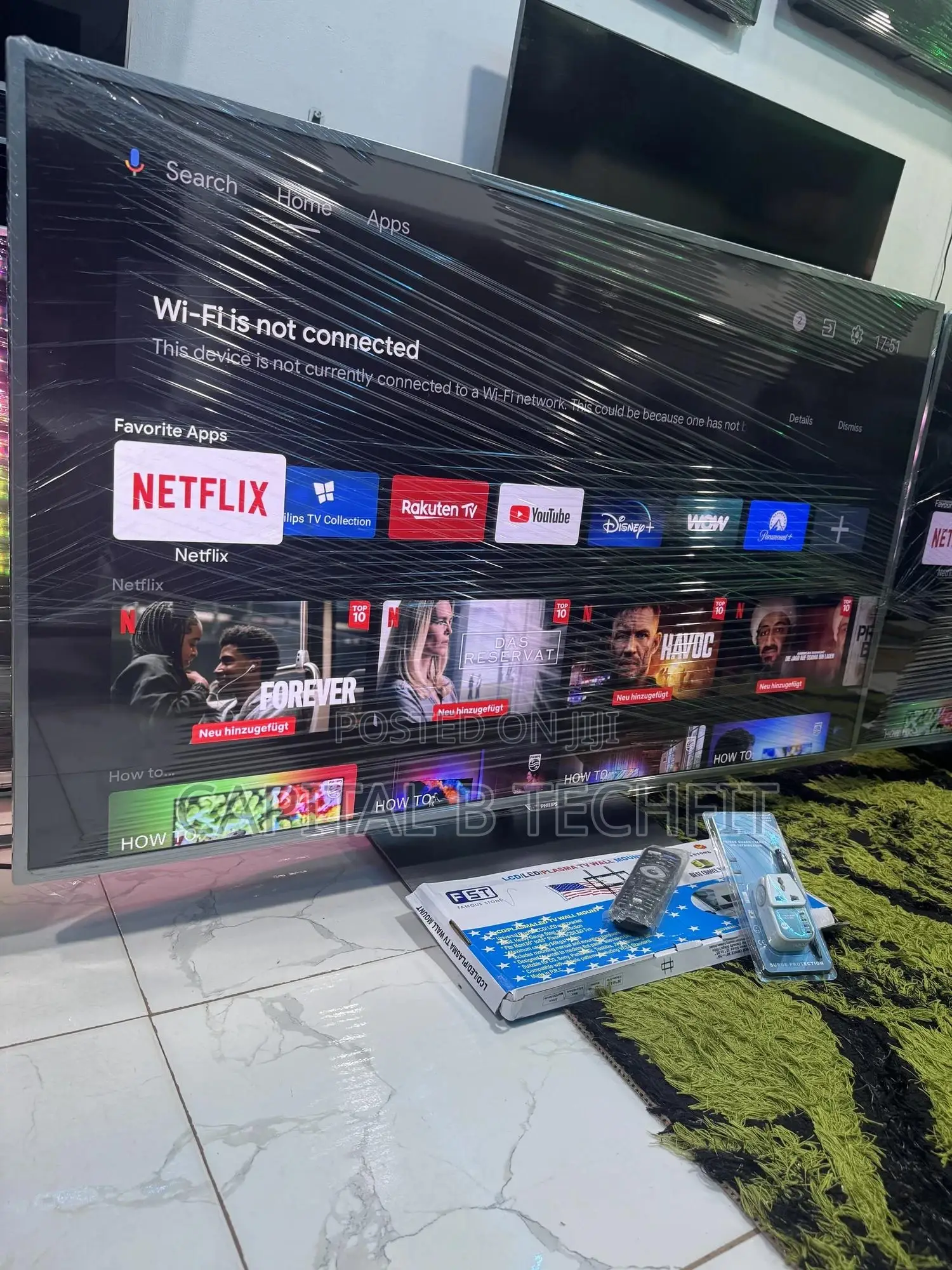 55inches Full Digital Satellite Android Uhd Led Smart Tv