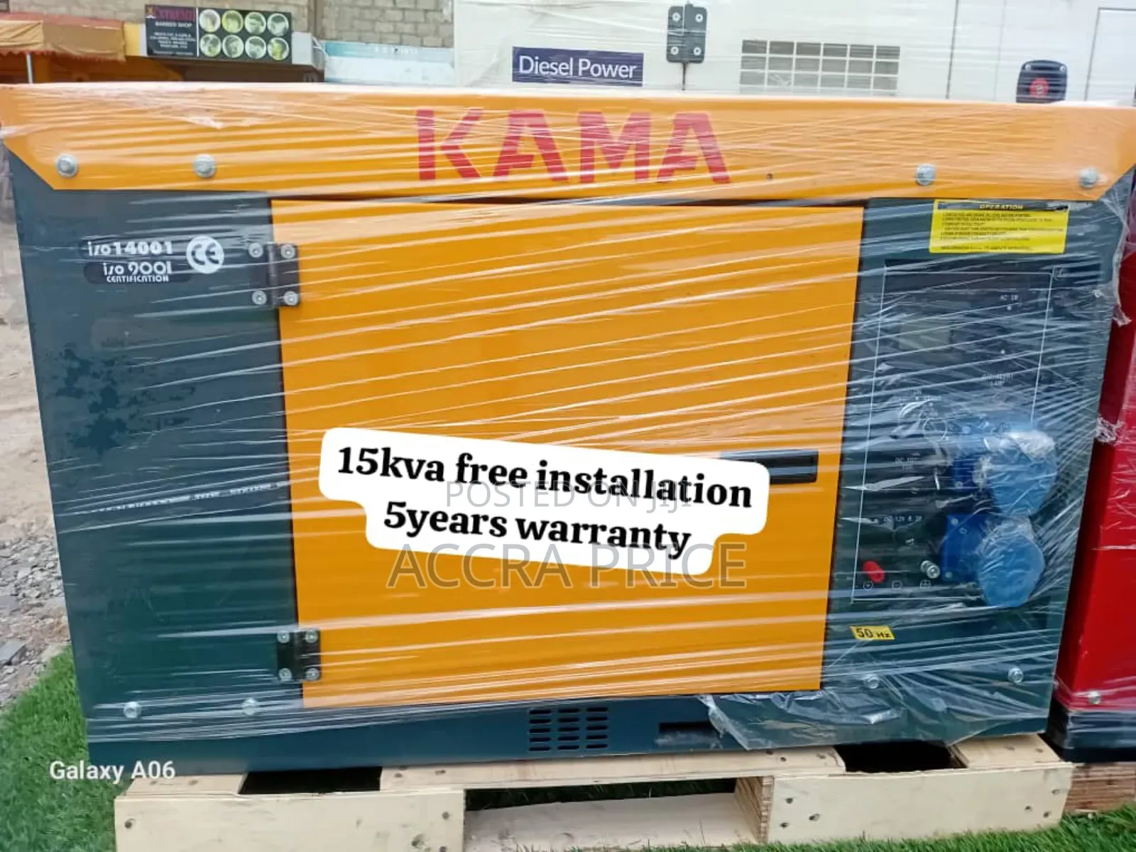 Eco Power Plus Kama 15kva Diesel Generator 15kva
