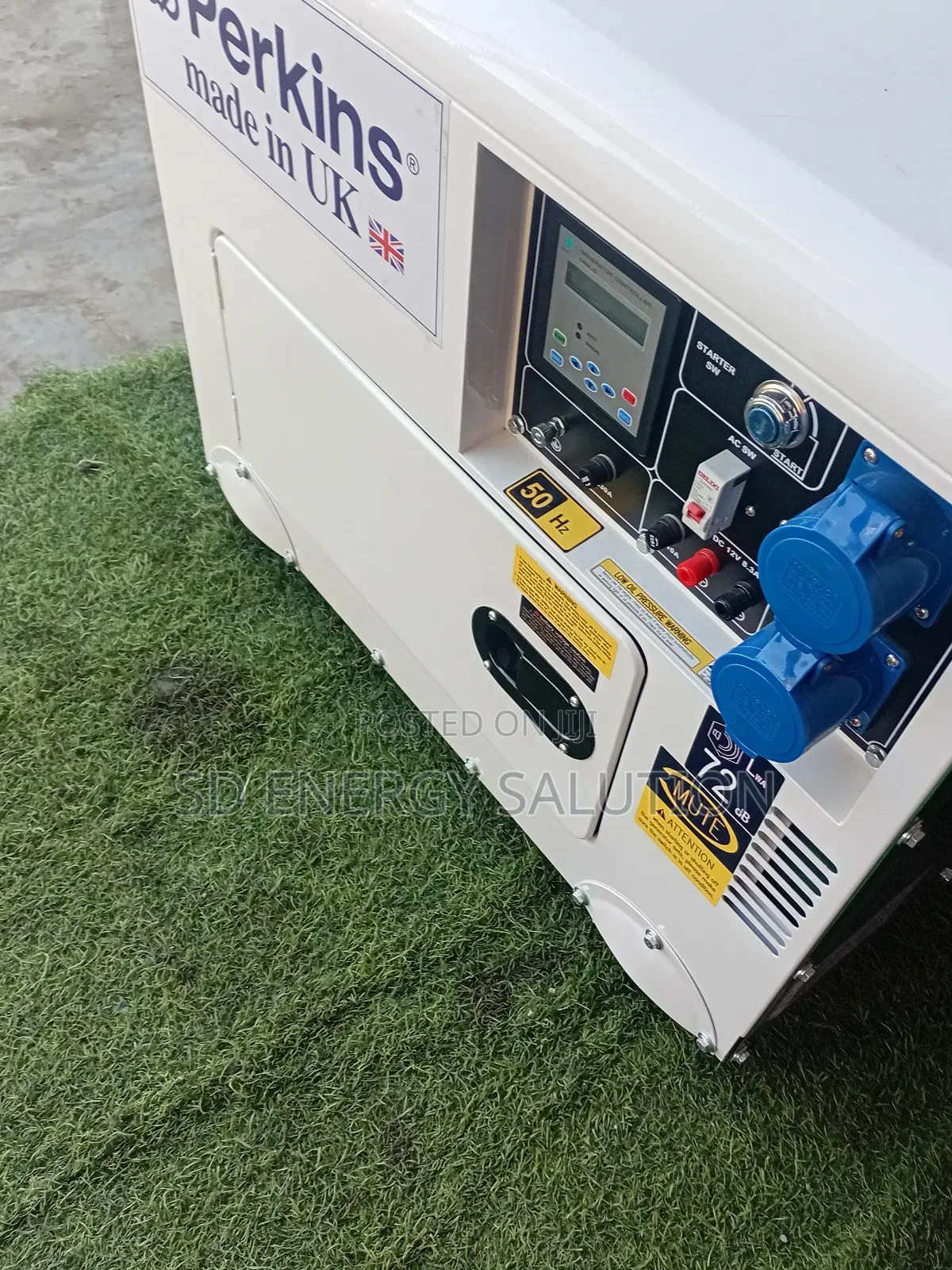 Visionary 10kva Uk Made Perkins Generator Silent Diesel