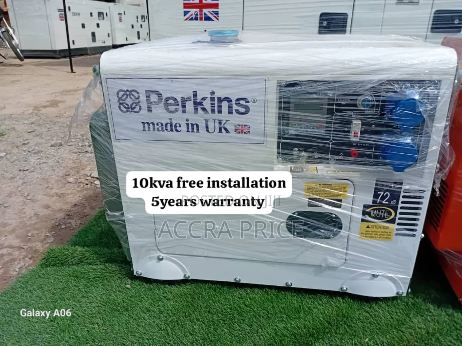 Crown Core Perkins 10kva 13000watts Diesel Generator 10kva