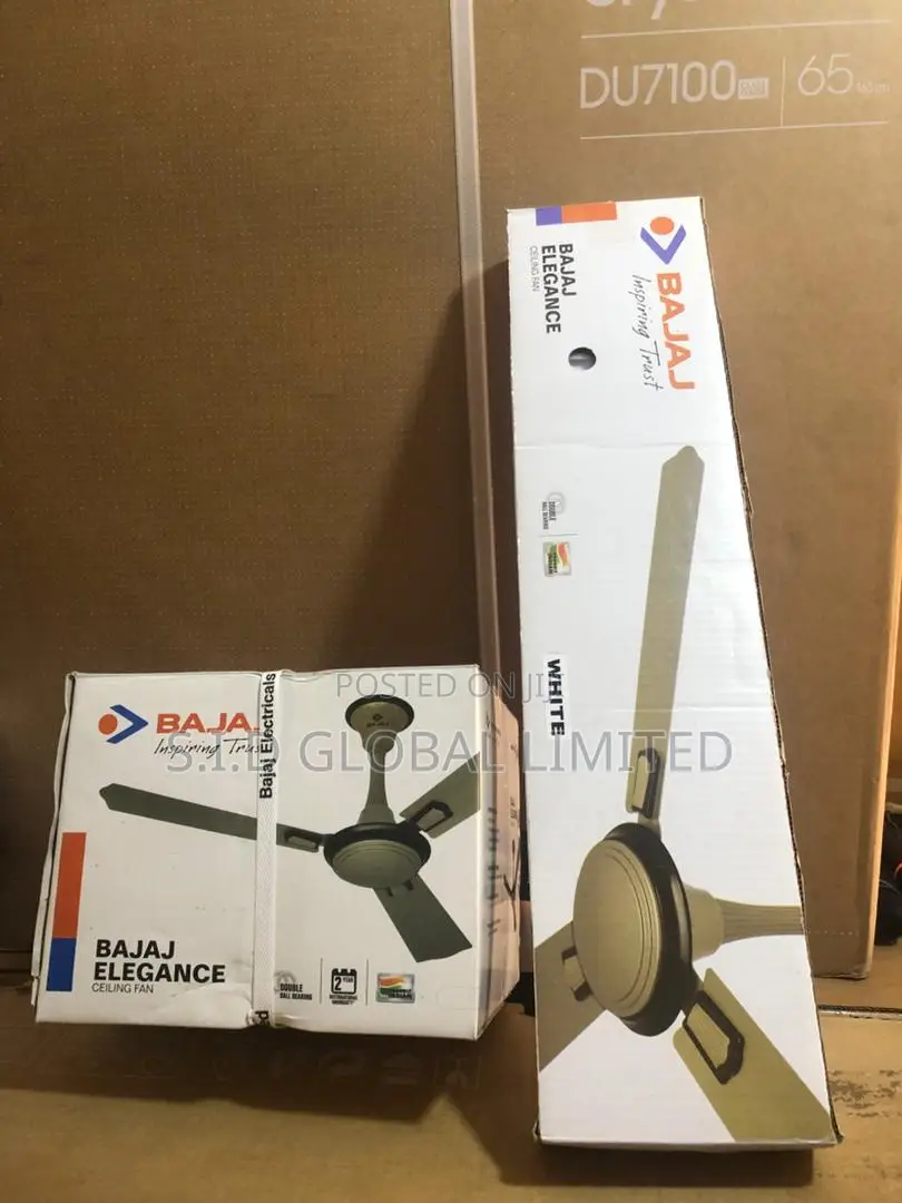 Double Ball Bearing Bajaj Elegance Ceiling Fan